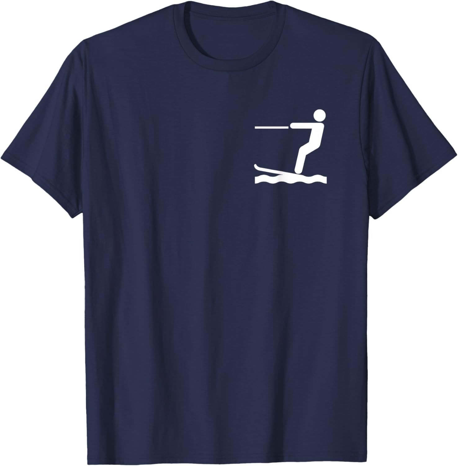 Water Ski Fun Logo T-Shirt for Enthusiasts - Perfect Waterski Apparel - 17