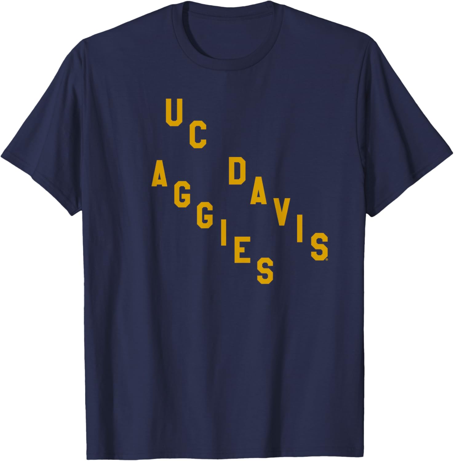 UC Davis Aggies Pennant Block T-Shirt Perfect for Sports and Outdoors Fans - 2