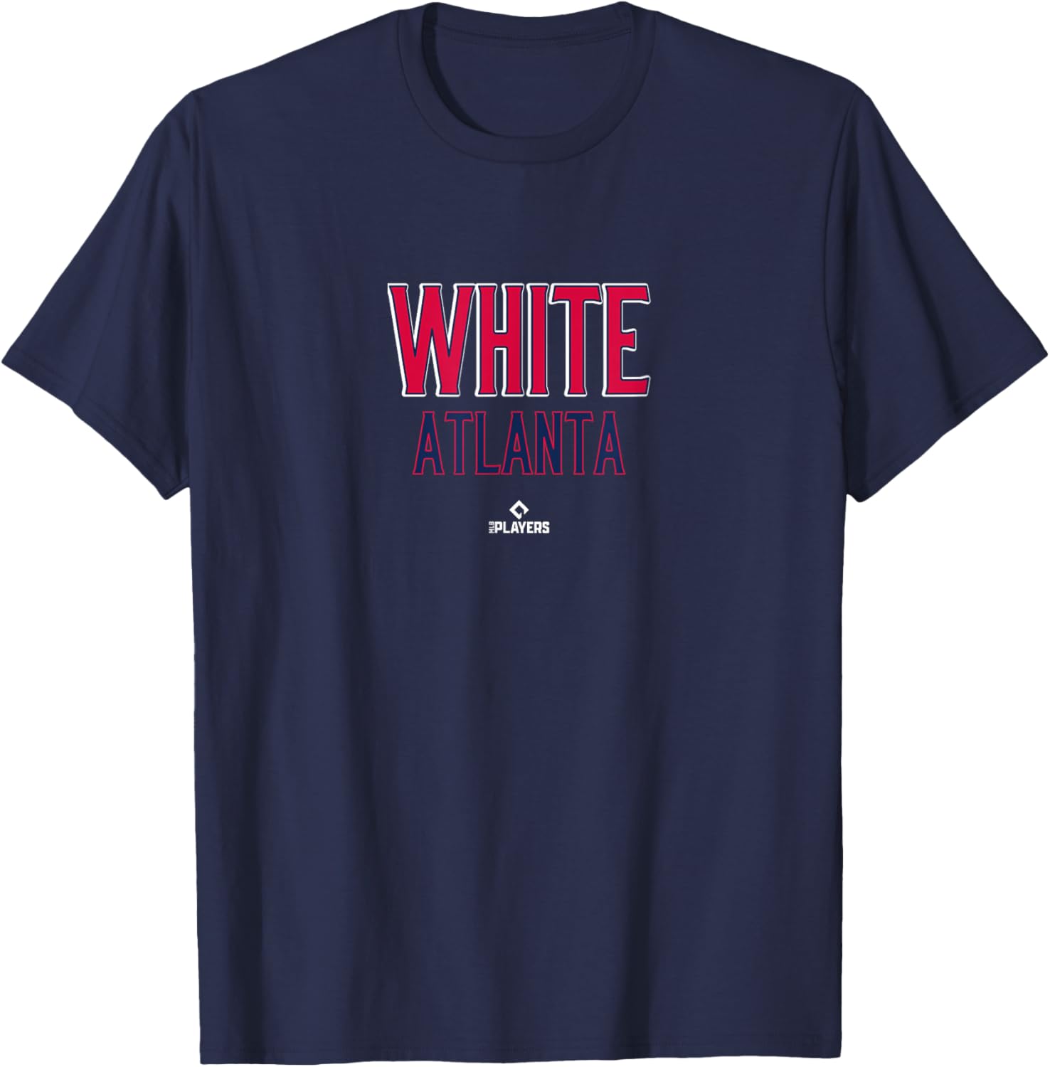 Player Pride Atlanta Eli White MLBPA T-Shirt for Sports Fans and Style - 1
