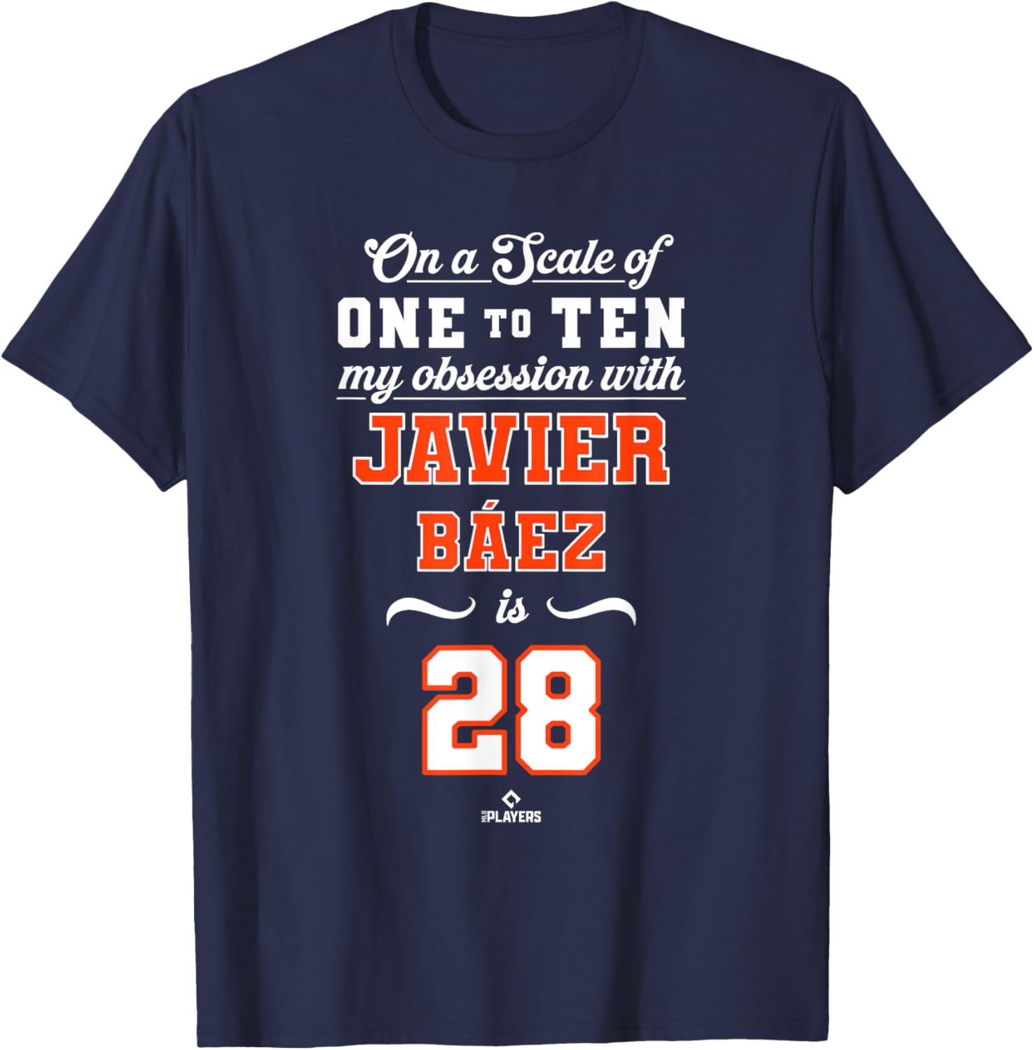 Obsession Javier Baez 28 Detroit MLBPA T-Shirt for Fans and Collectors - 3