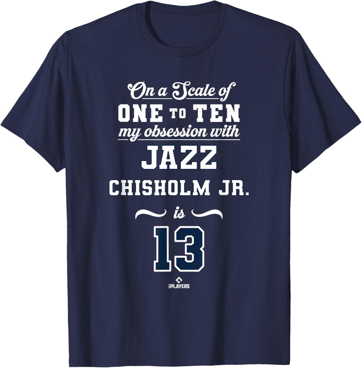 Obsession Jazz Chisholm Jr 13 MLBPA T-Shirt Perfect for Baseball Fans - 4