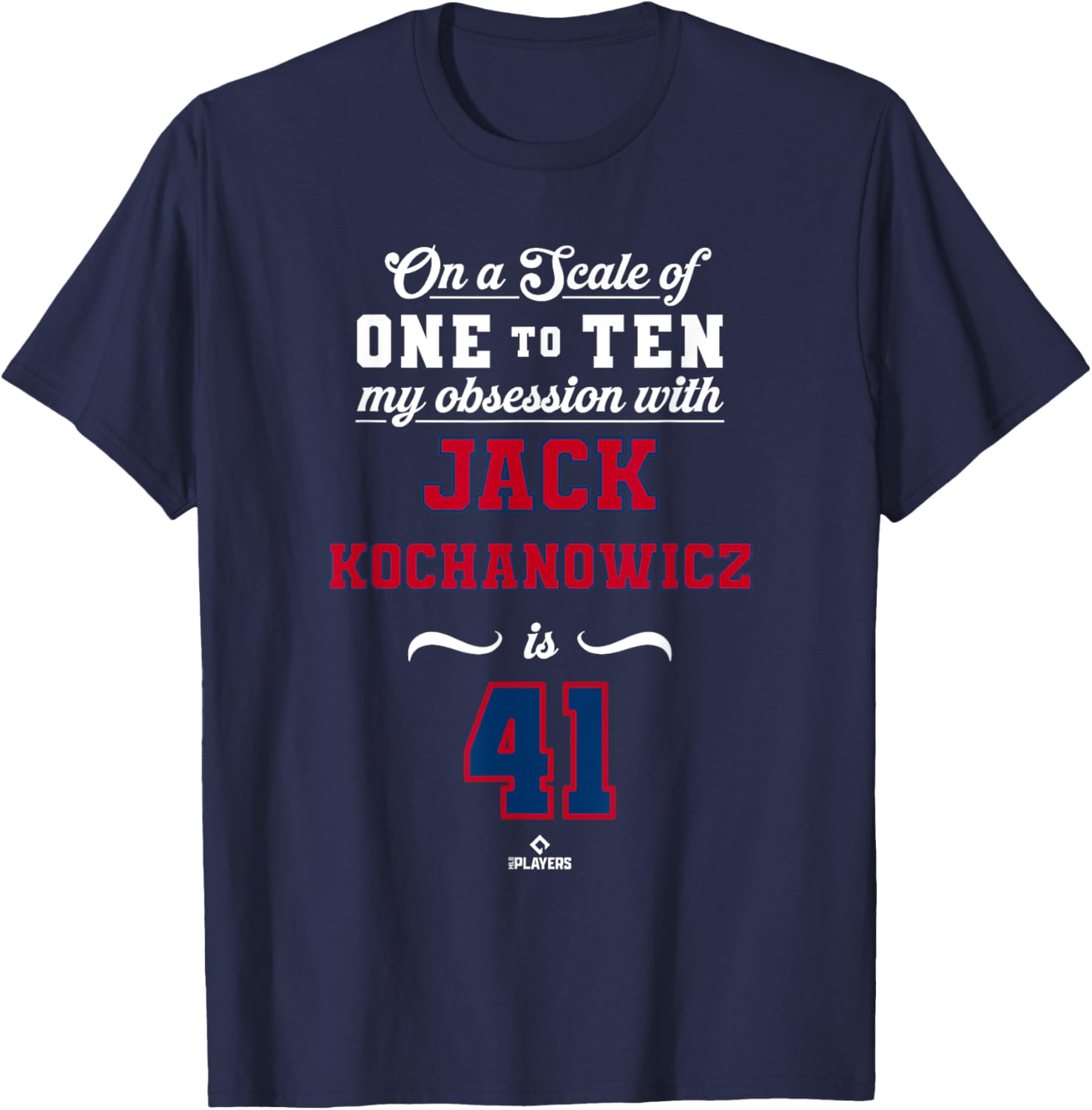 Obsession Jack Kochanowicz 41 Los Angeles MLBPA T-Shirt for Fans - 1