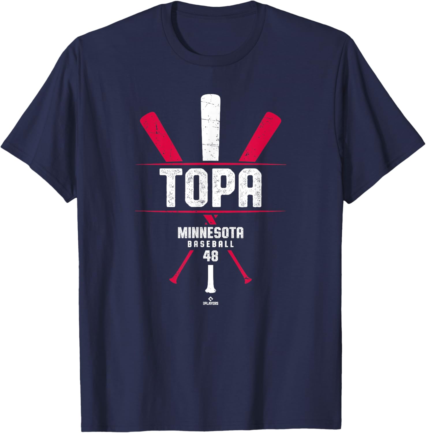 Vintage Gameday Justin Topa Minnesota Baseball T-Shirt for Fans - 1