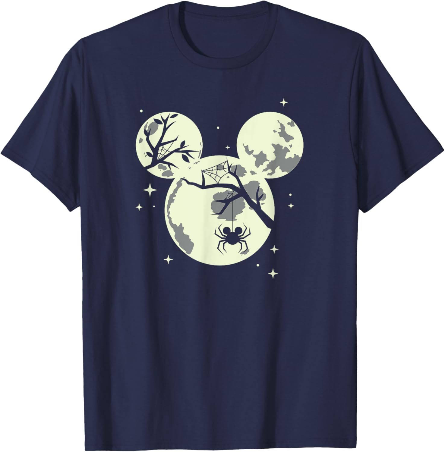Disney Halloween Mickey Moon T-Shirt for Fun Spooky Style - 6