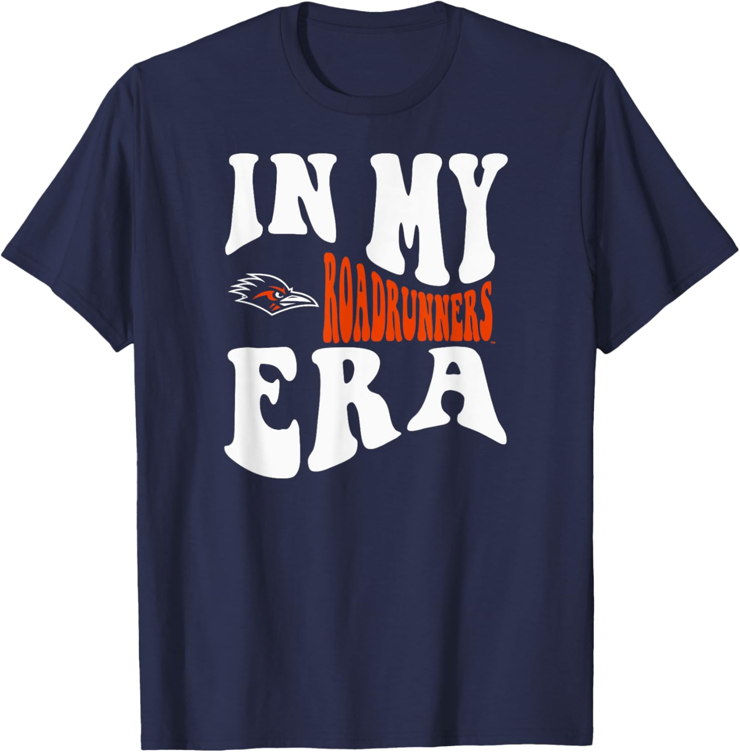 Texas San Antonio Roadrunners Official T-Shirt Navy Blue for Sports Fans - 1