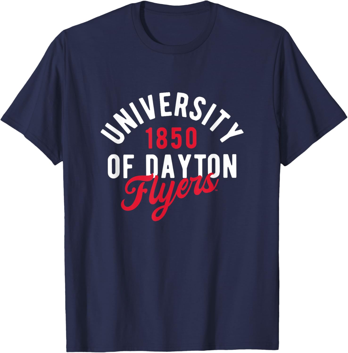 University of Dayton Flyers Classic Script T-Shirt for Sports Fans - 3