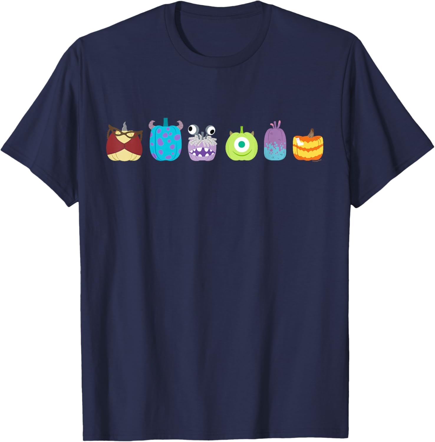 Monsters Inc Halloween Pumpkin T-Shirt for Kids and Adults Fun Apparel - 6