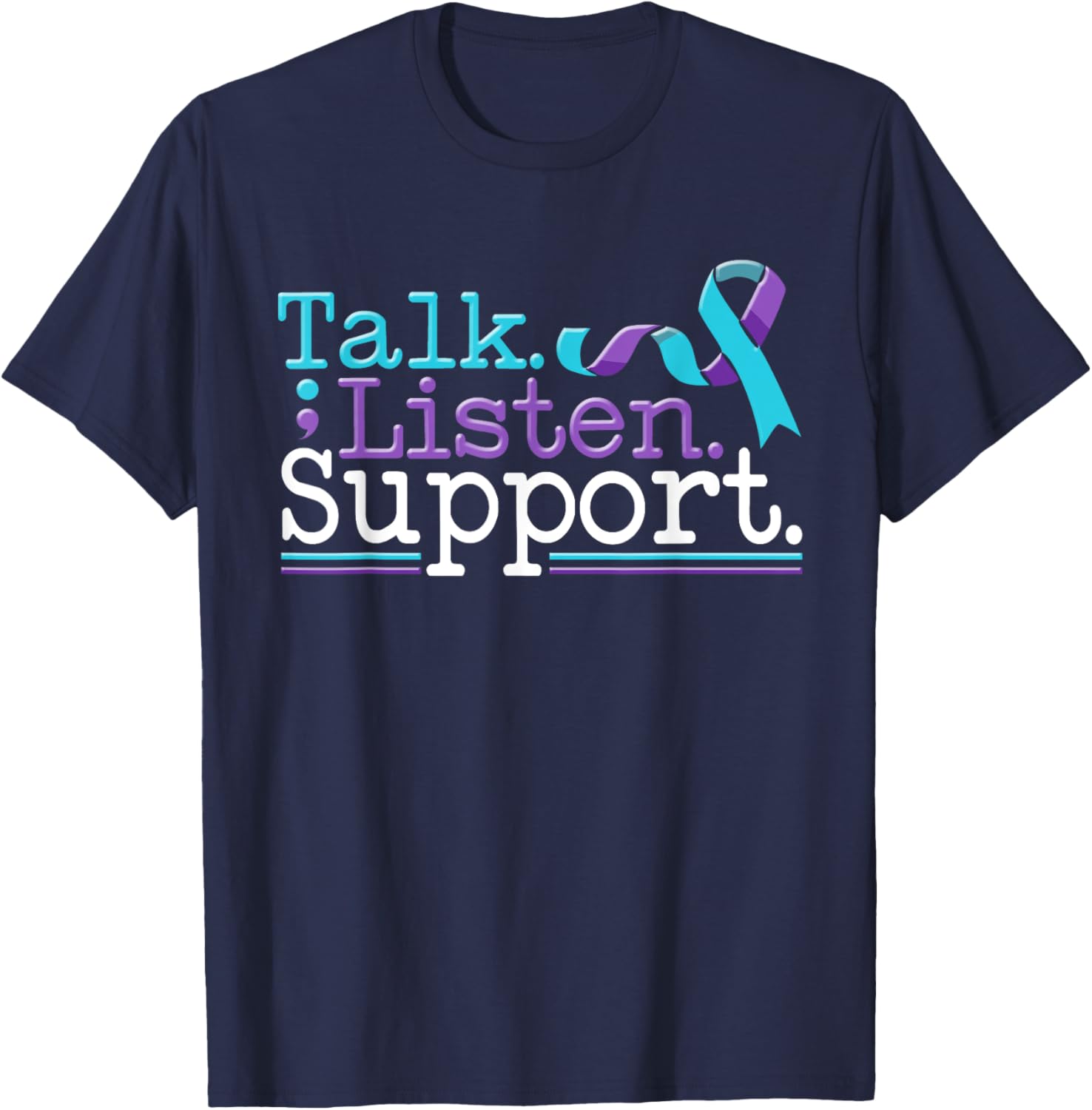 Suicide Awareness Support Survivor Month T-Shirt for Comfort and Hope - 4