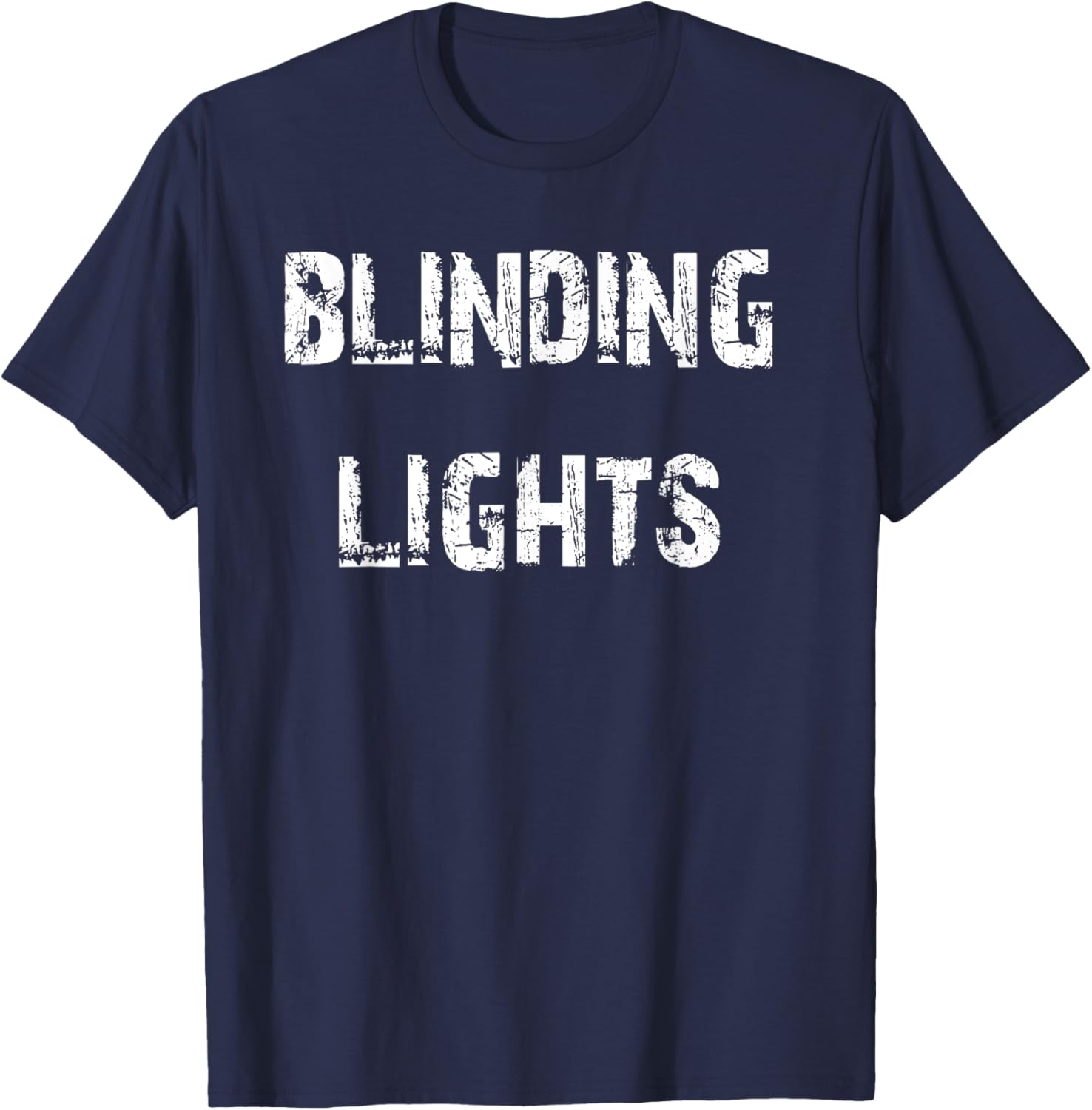 Trendy Blinding Lights T-Shirt for Music Lovers - Comfortable Casual Wear - 8