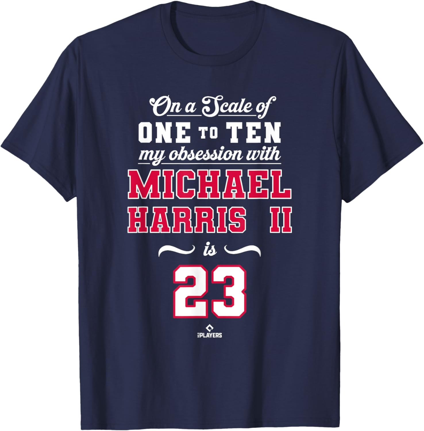Obsession Michael Harris II 23 Atlanta MLBPA T-Shirt for Fans and Collectors - 1
