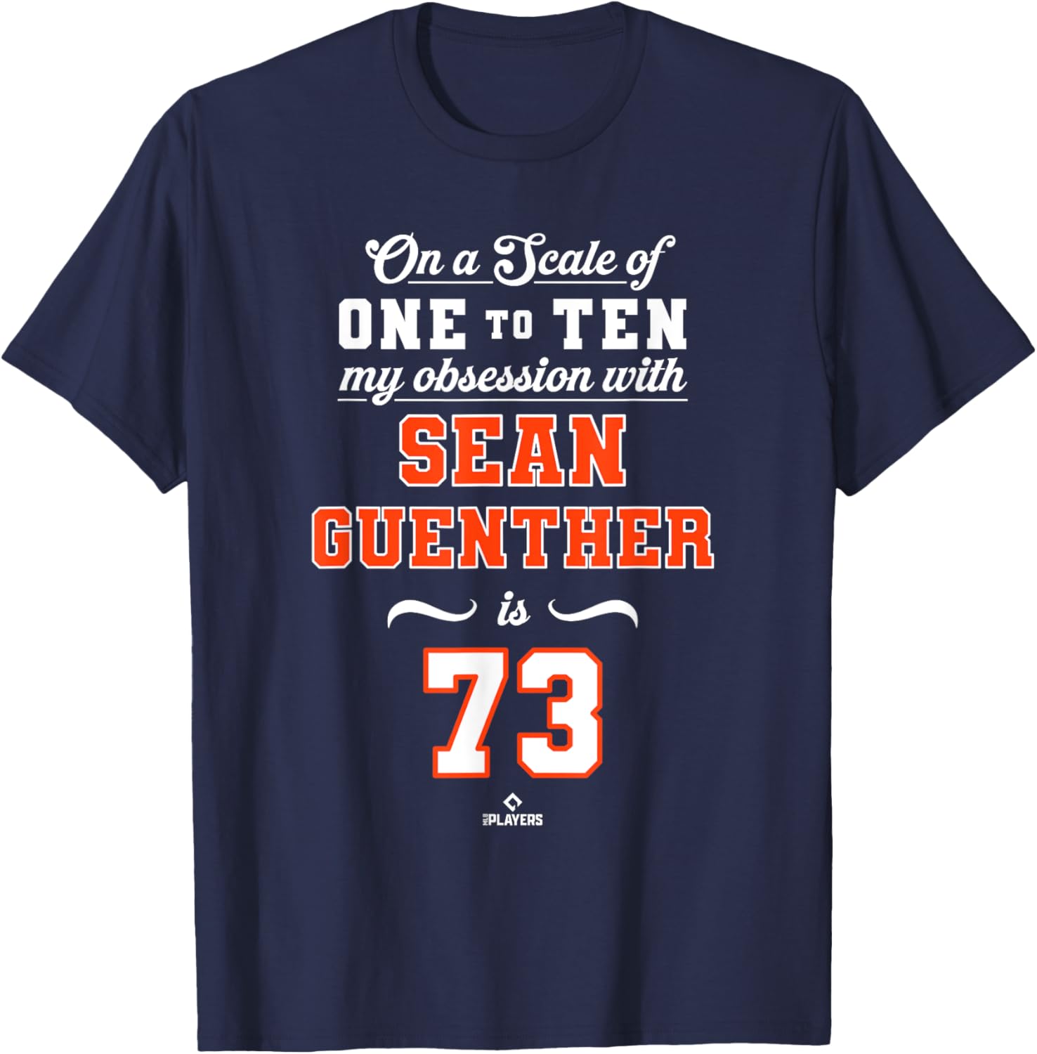 Obsession Sean Guenther 73 Detroit MLBPA T-Shirt for All Fans - 3