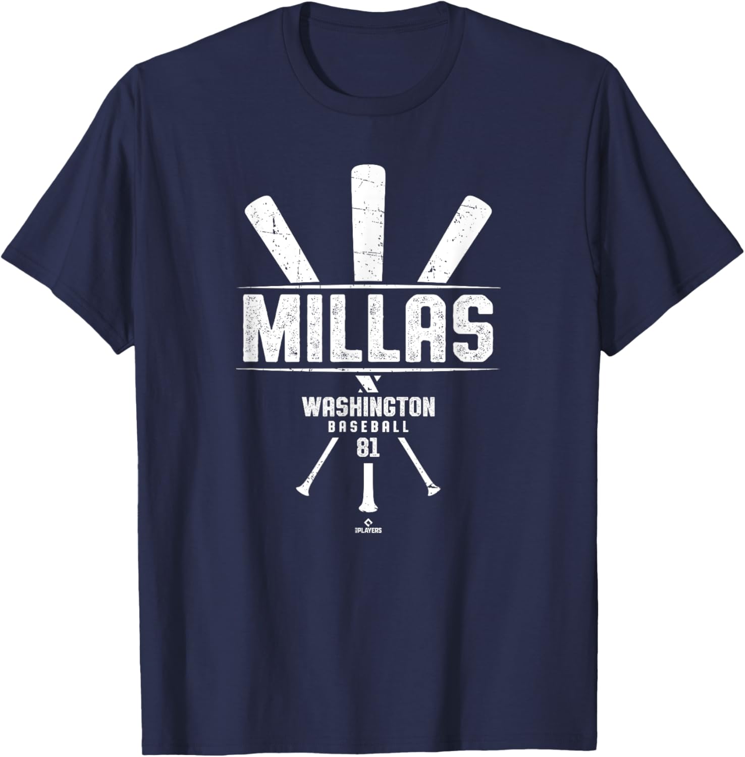 Vintage Drew Millas Washington Baseball T-Shirt for Gameday Style - 5