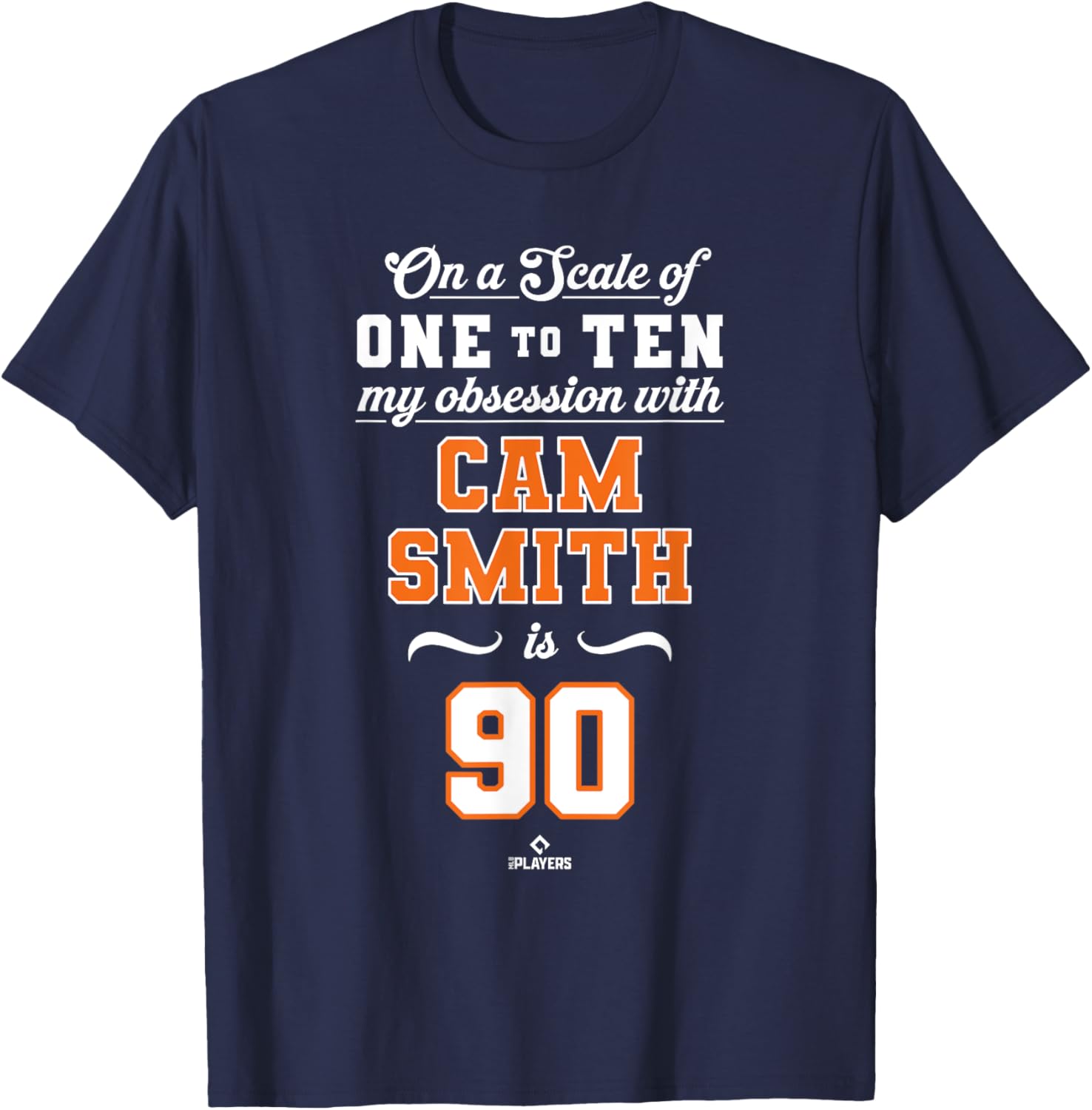 Obsession Cam Smith 90 Houston MLBPA T-Shirt for Fans and Collectors - 2