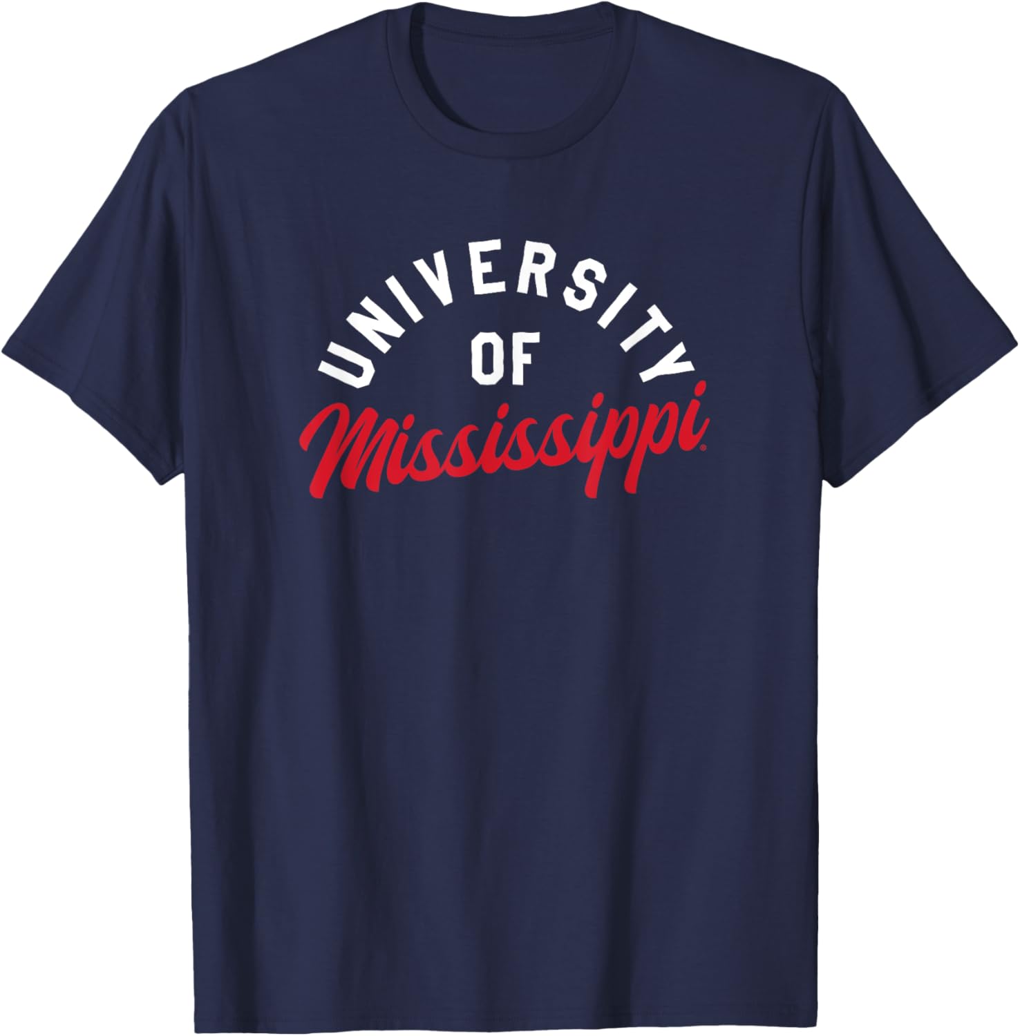 Ole Miss Rebels Classic Script T-Shirt for Sports Fans and Outdoors Fun - 2