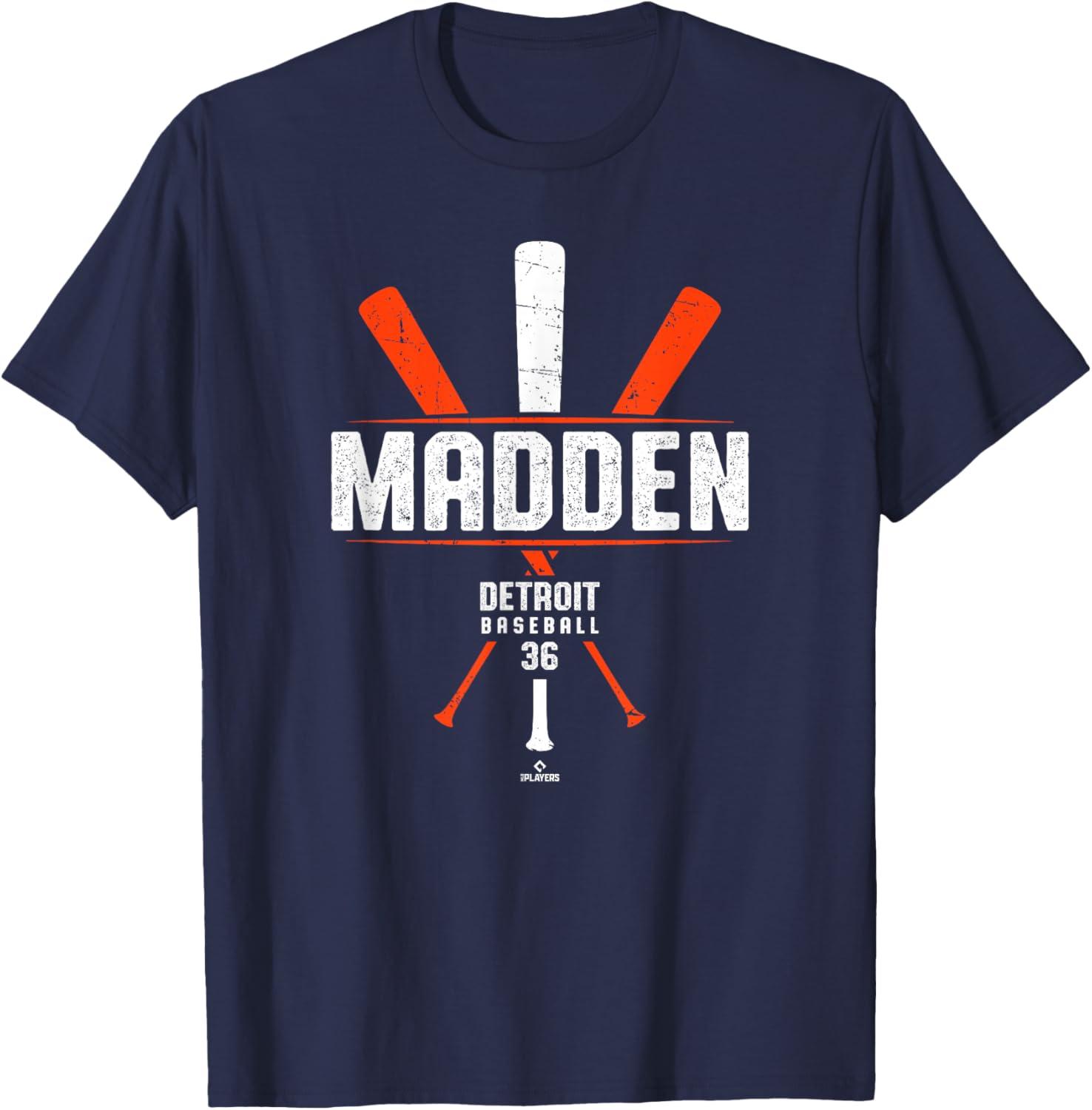 Vintage Ty Madden Detroit Baseball T-Shirt for Gameday Style - 5