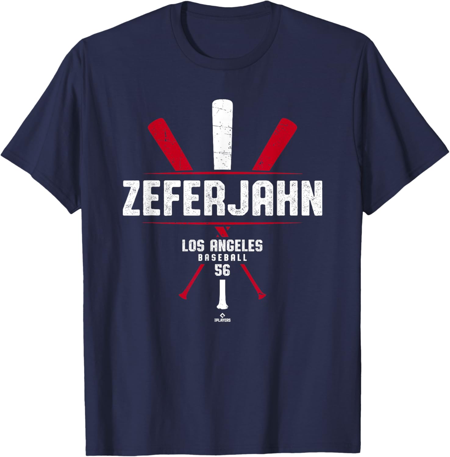 Vintage Los Angeles Baseball T-Shirt Ryan Zeferjahn Gameday Style - 3