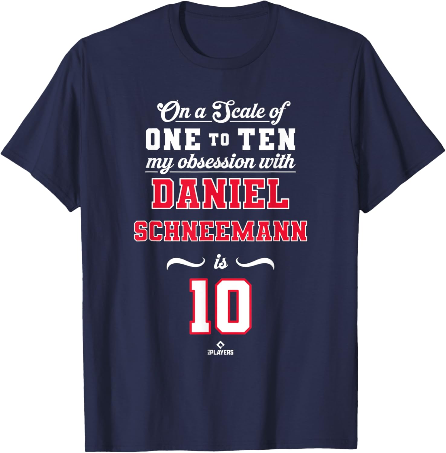 Obsession Daniel Schneemann 10 Cleveland MLBPA T-Shirt for Fans - 4