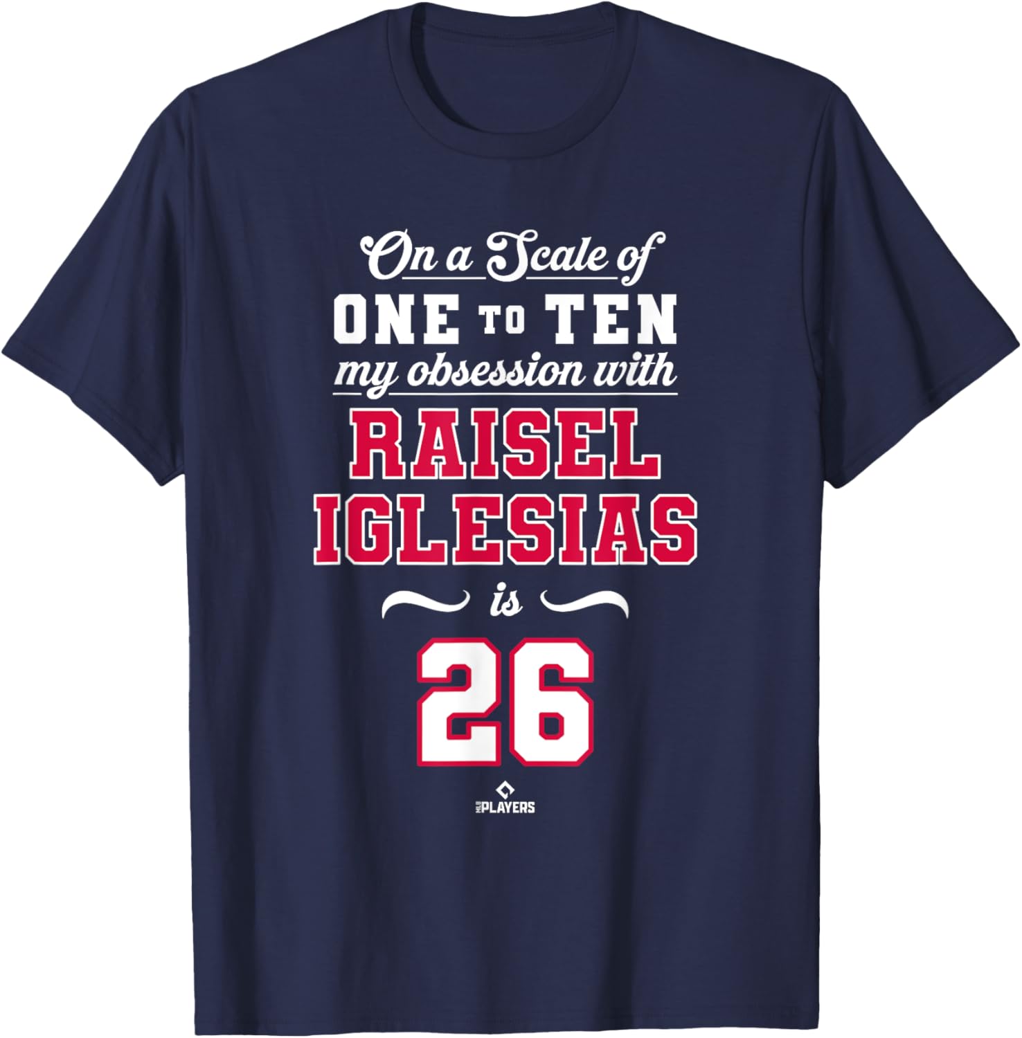 Obsession Raisel Iglesias 26 Atlanta MLBPA T-Shirt for Fans and Collectors - 3