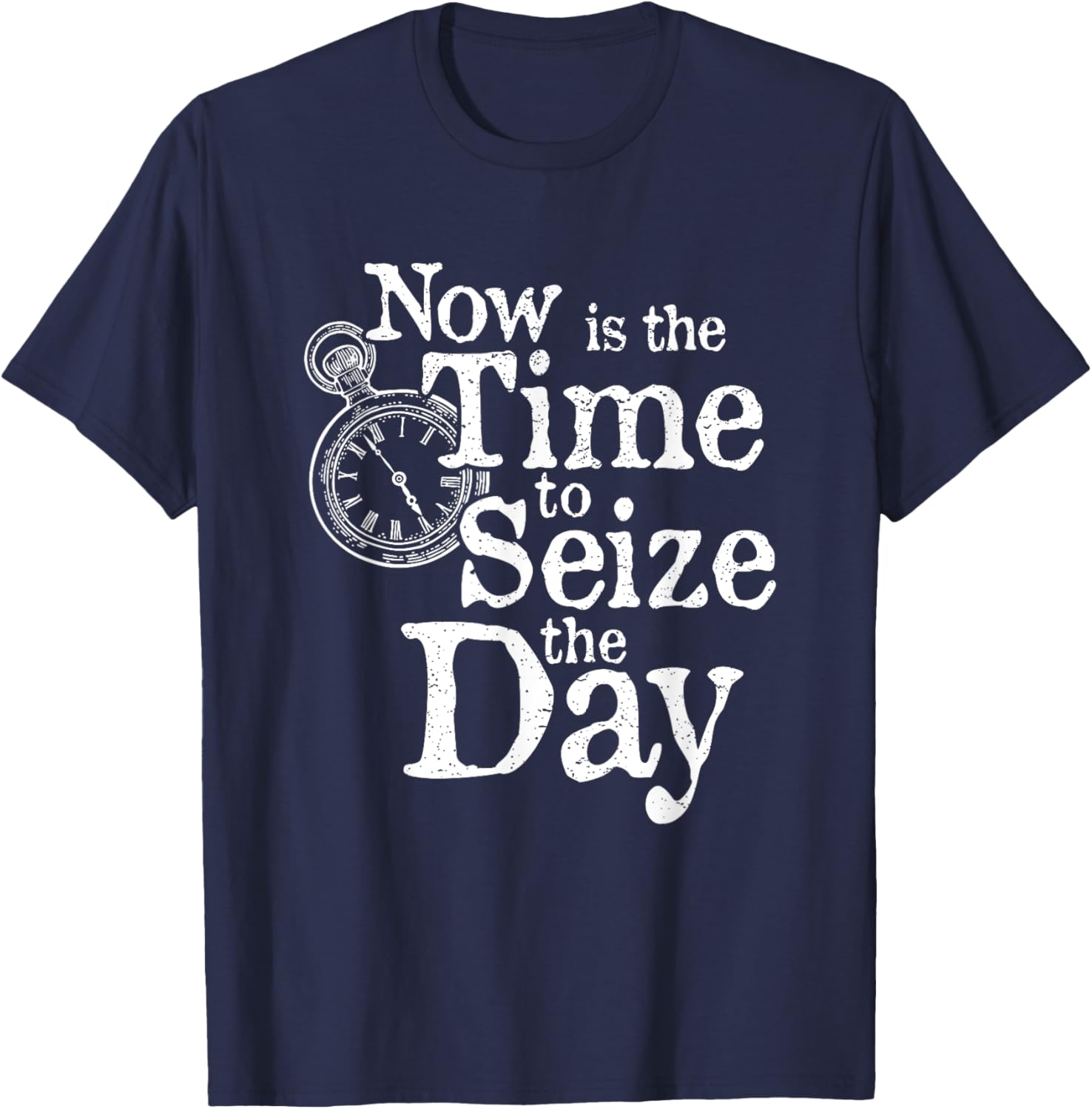 Seize the Day Motivational Quote T-Shirt for Back to School Fun - 4