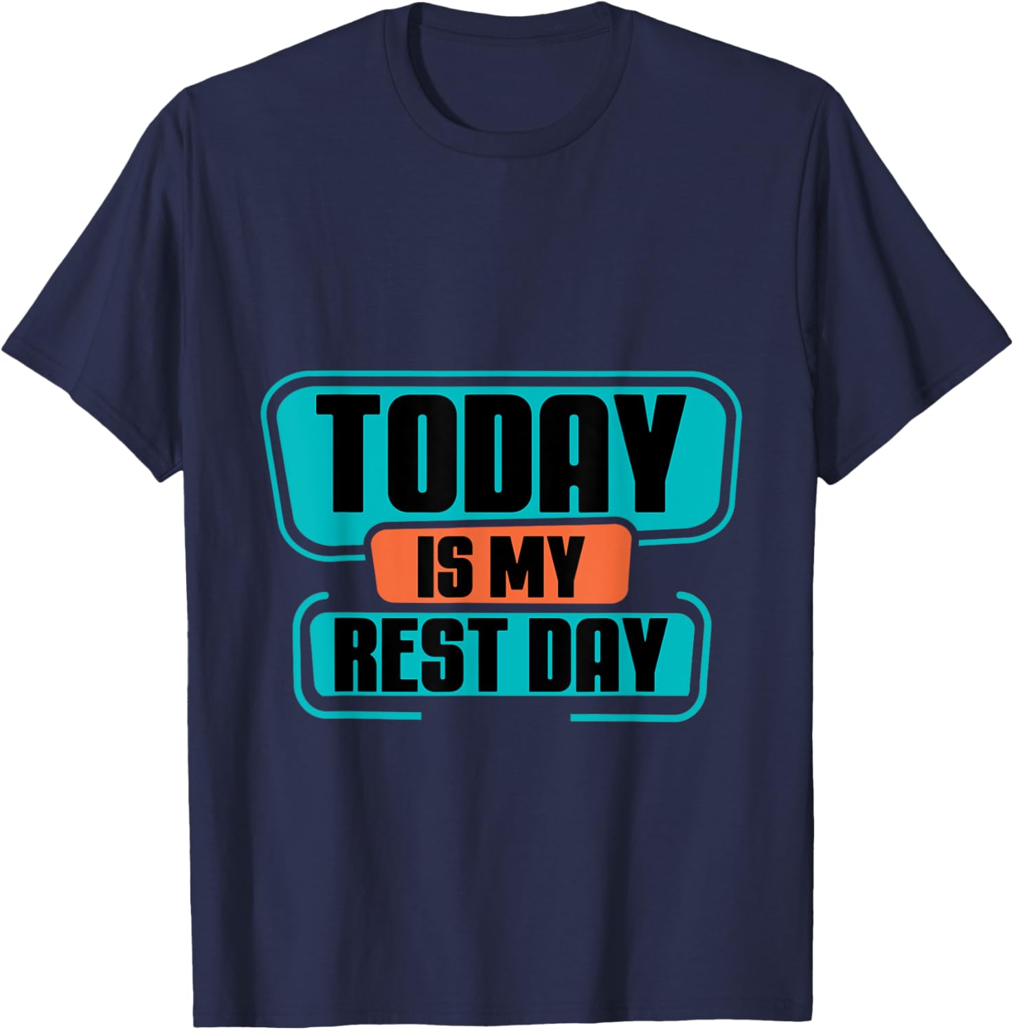 Rest Day Relaxation Routine Fitness Recovery T-Shirt for Comfort and Style - 1