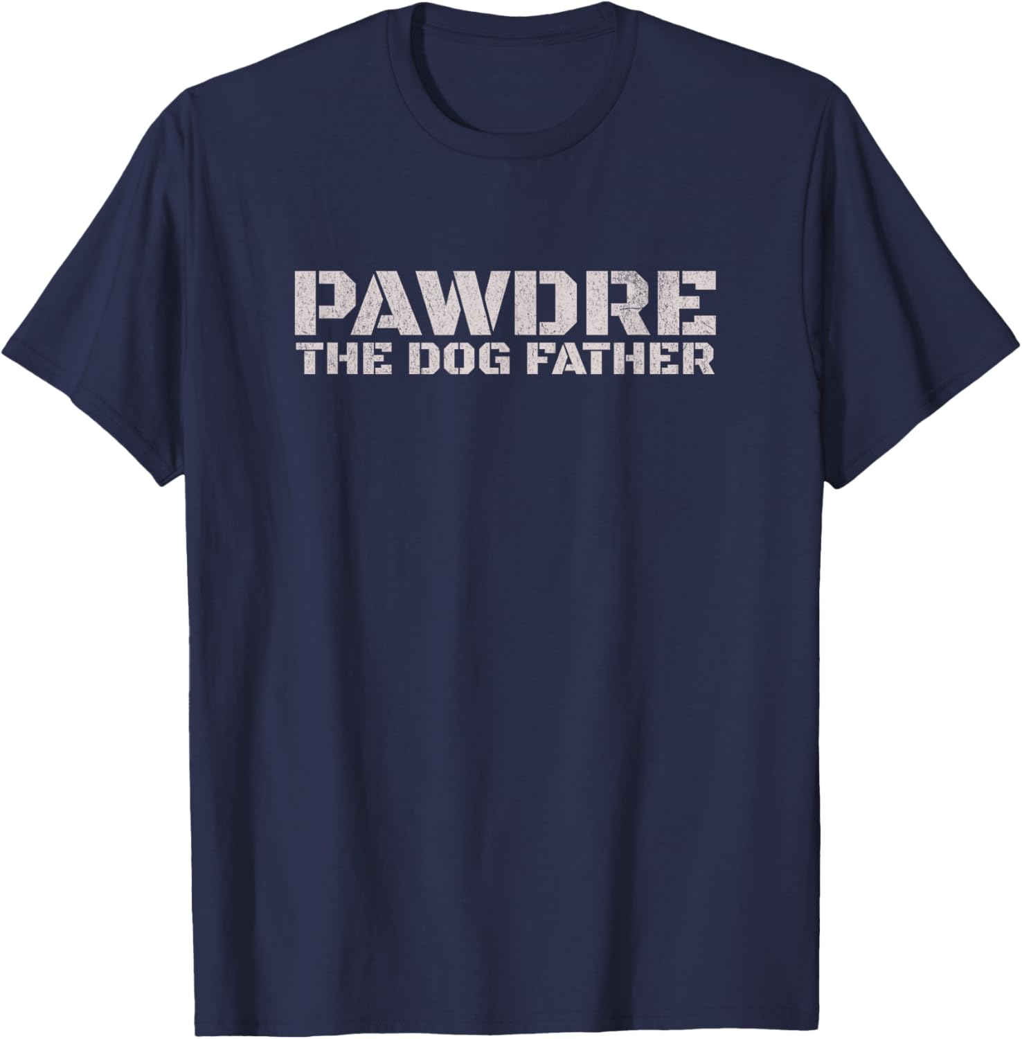 PAWDRE The Dog Father Dog Dad Christmas T-Shirt for Dog Lovers - 3