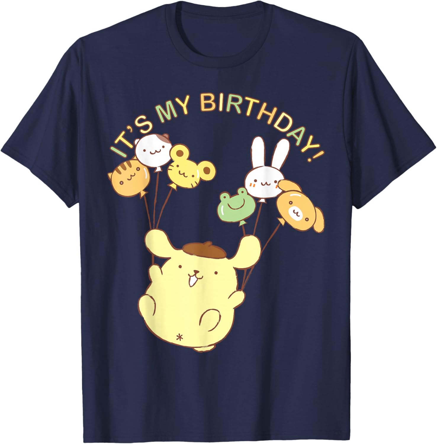 Pompompurin It's My Birthday T-Shirt Cute Design for Celebrations - 21