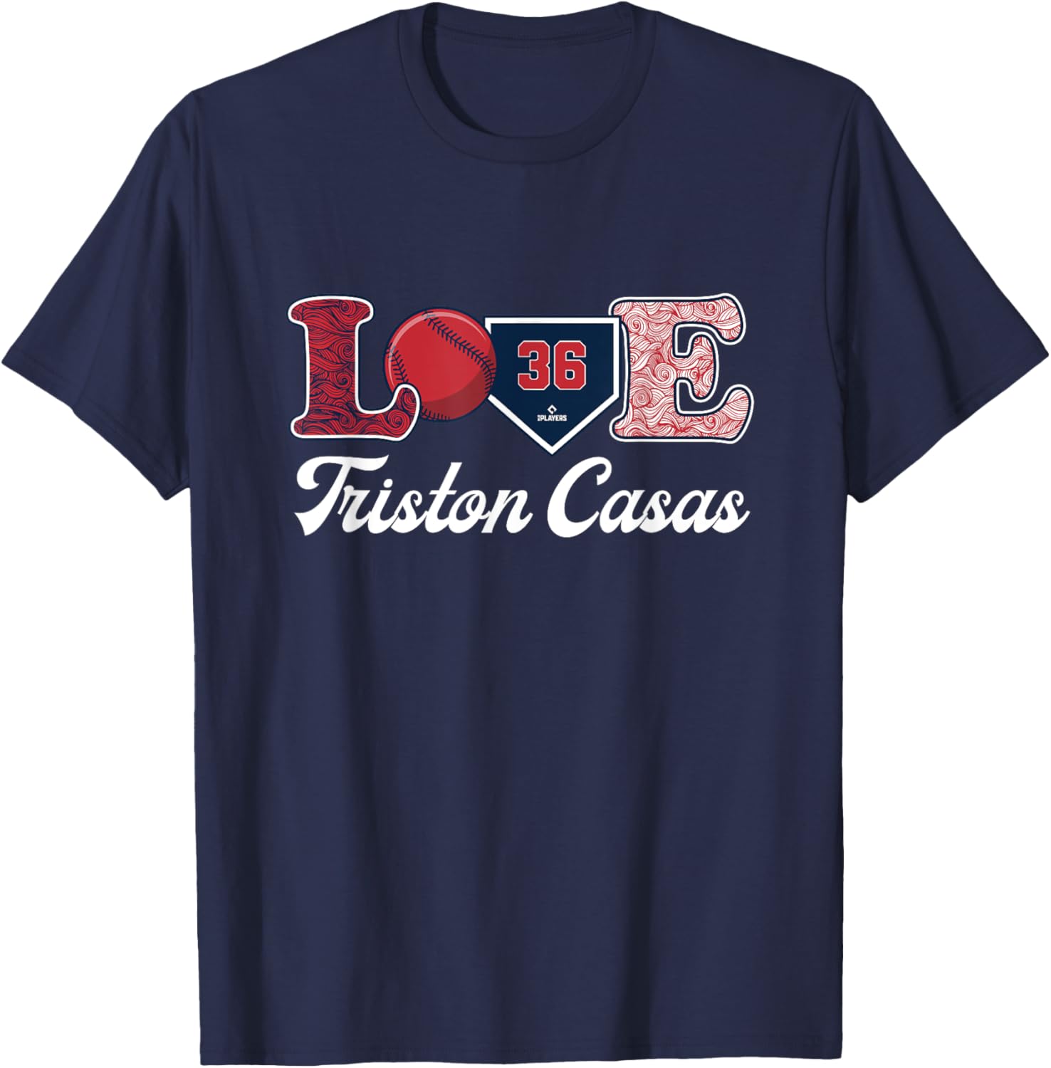 Triston Casas Boston Red Sox MLBPA T-Shirt for Authentic Baseball Fans - 2