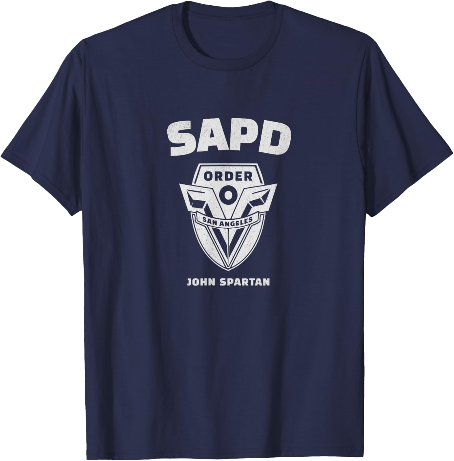 Vintage San Angeles Police Department Demolition T-Shirt for Fans - 6