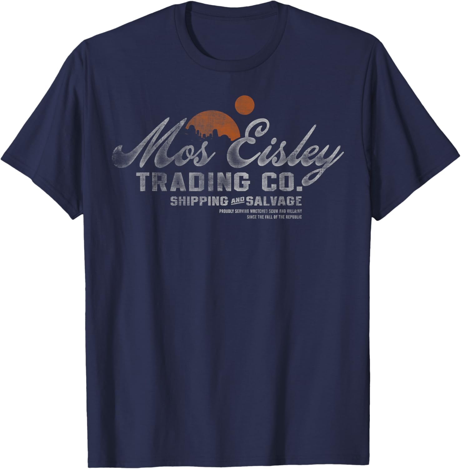 Star Wars Mos Eisley Trading Co T-Shirt for Fans of Galaxy Adventures - 6
