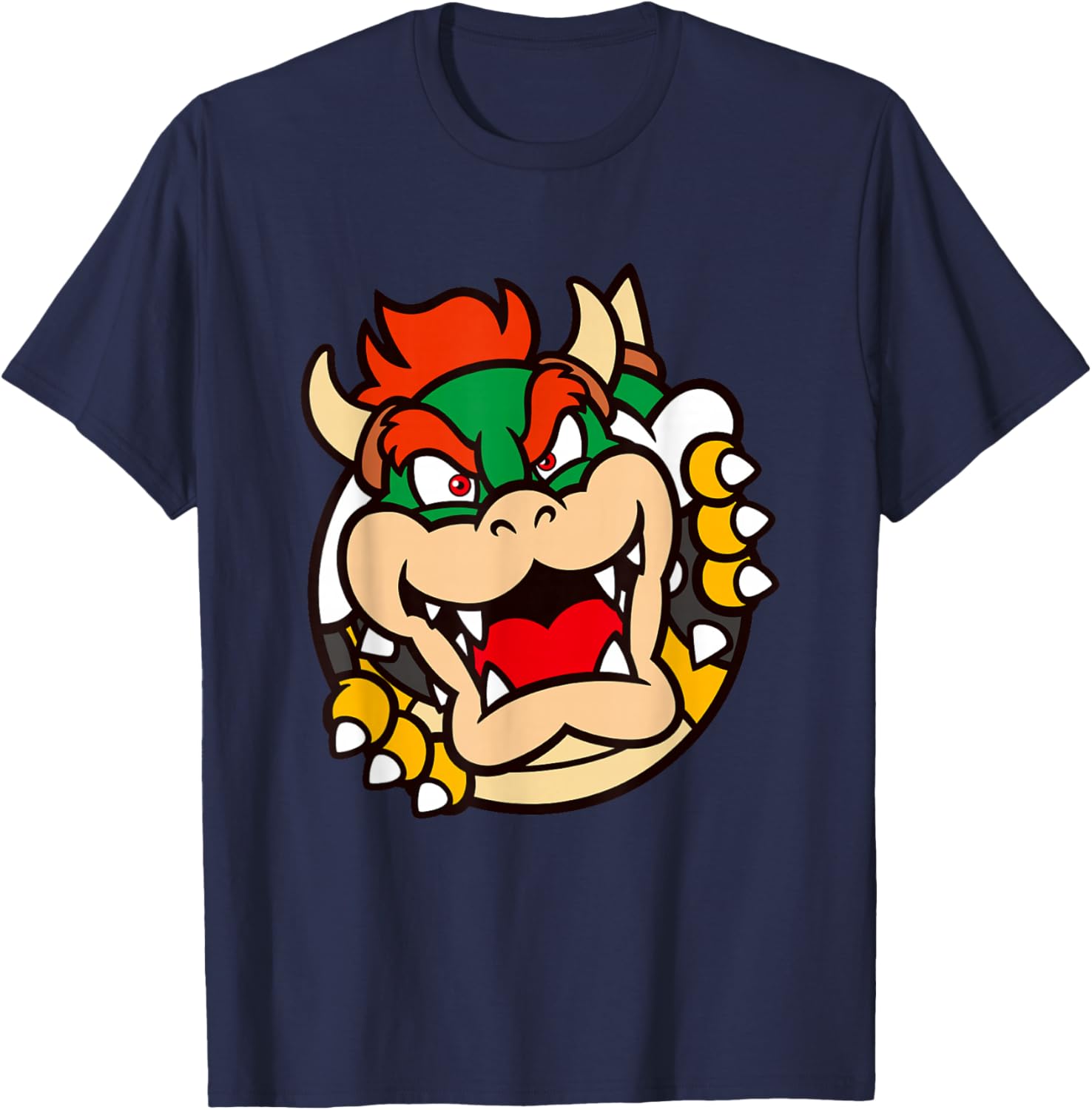 Super Mario Bros Bowser Big Koopa Breakout T-Shirt for Gamers - 3