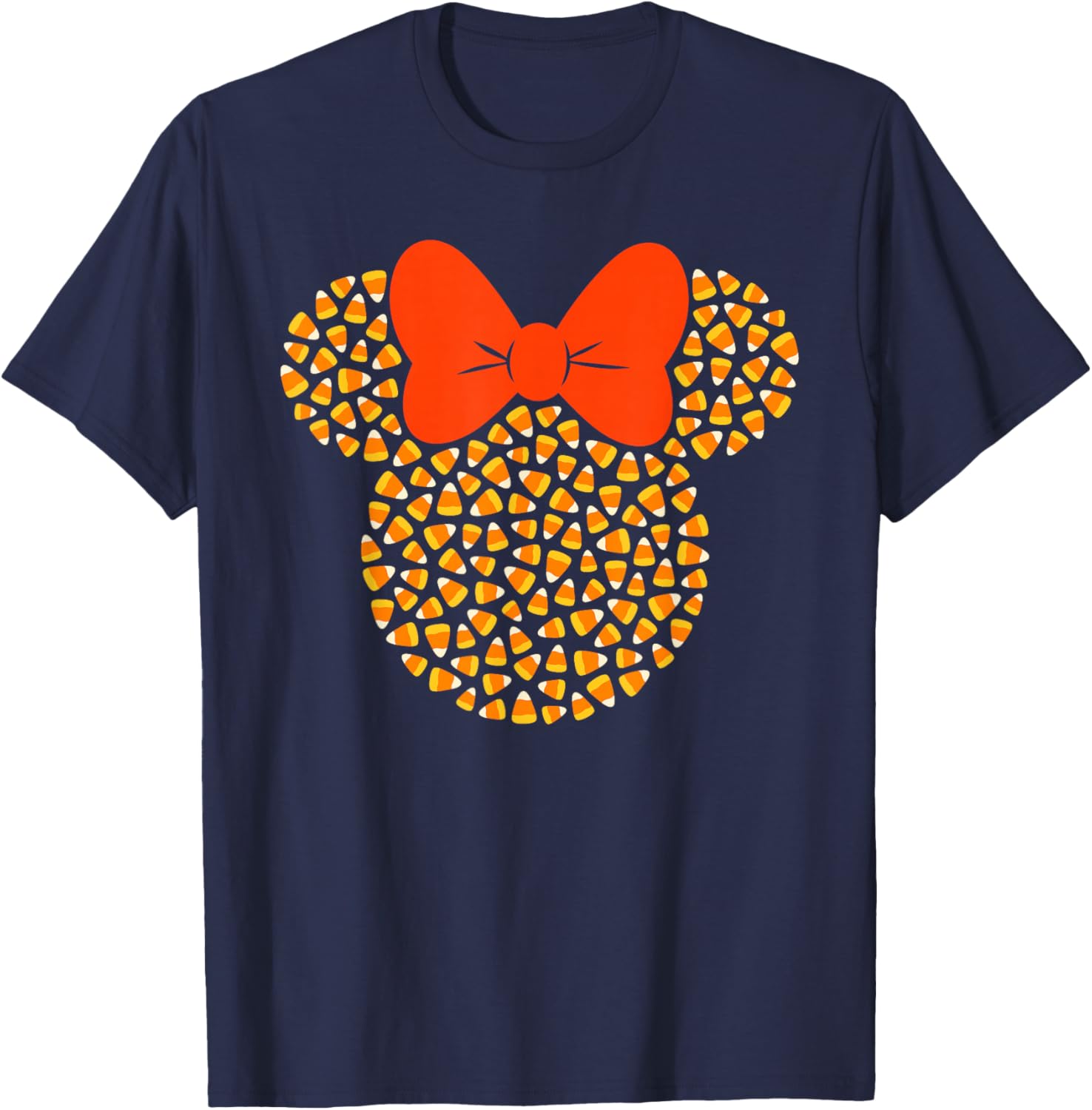Disney Minnie Mouse Candy Corn Halloween T-Shirt for Fun Fall Celebrations - 8