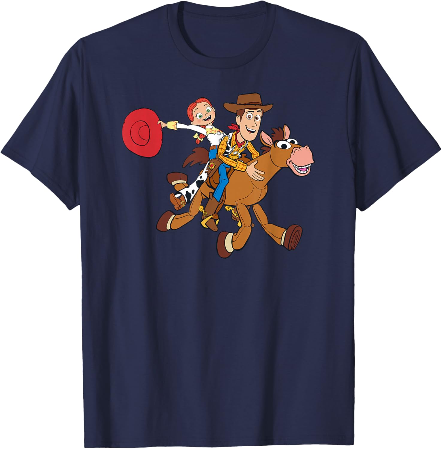 Toy Story Woody Jessie Bullseye T-Shirt Fun Kids Clothing Apparel - 7