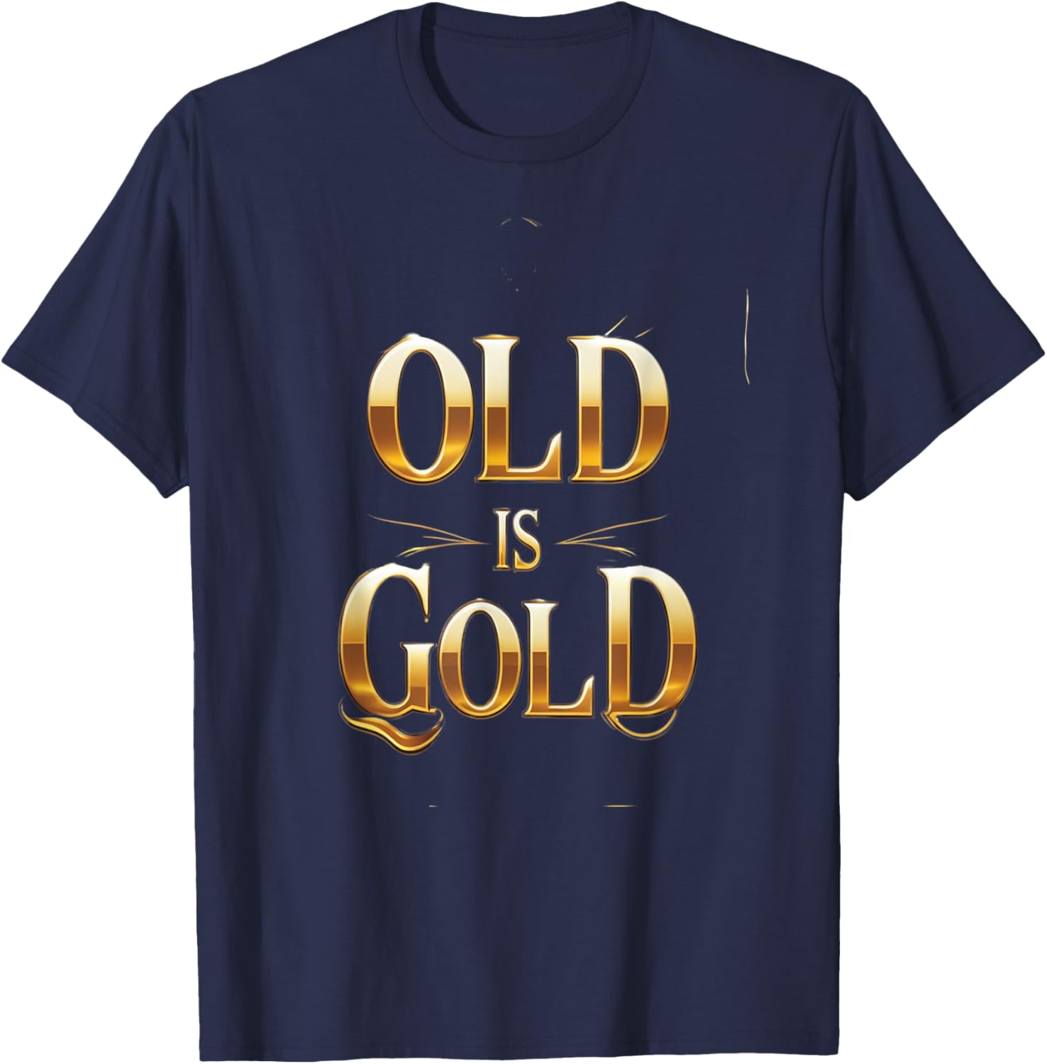 Vintage Vibes 2025 Novelty T-Shirt Old is Gold Classic Style - 19