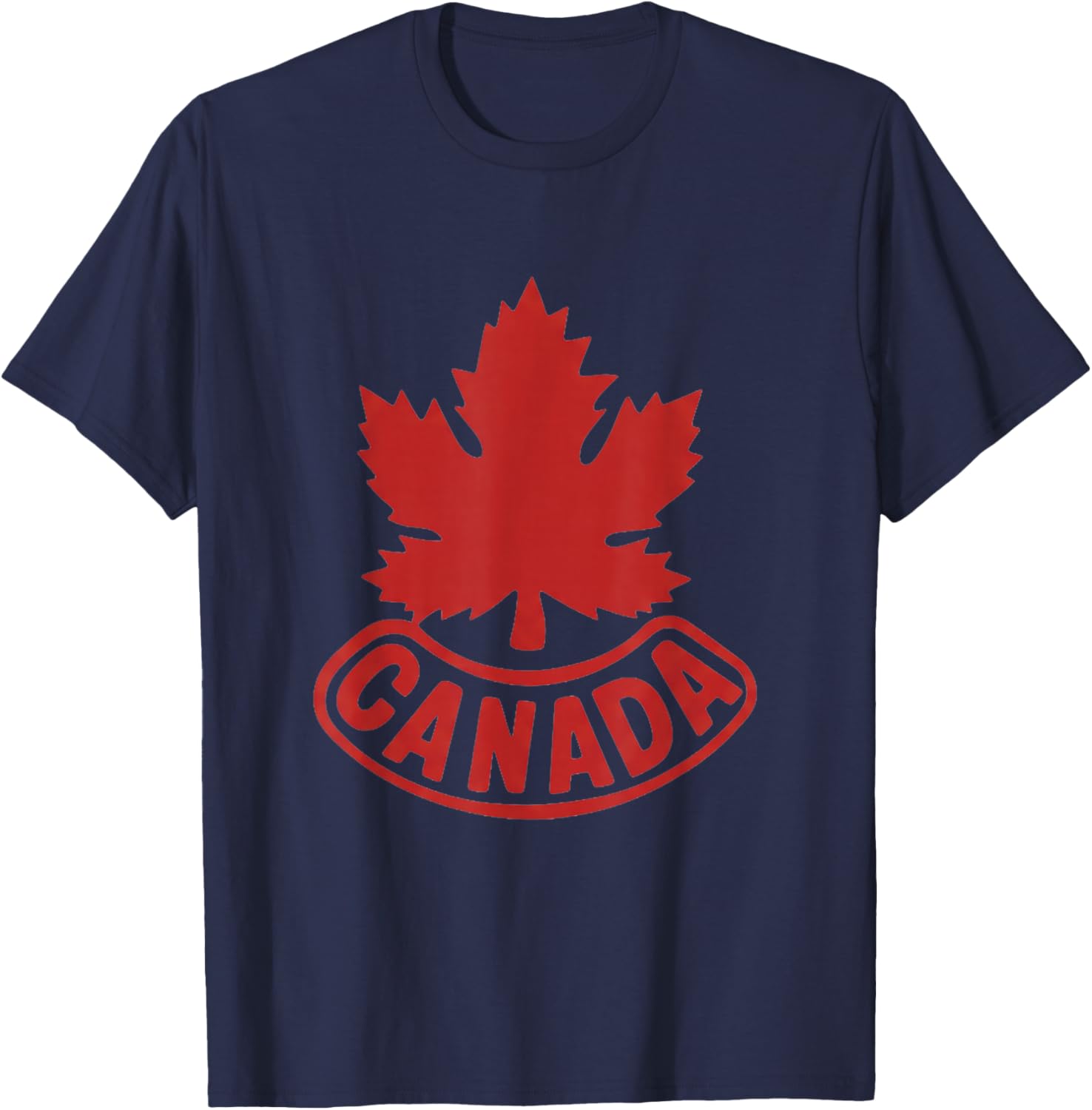Vintage Maple Leaf Canada T-Shirt for Proud Canadians - Classic Tee - 12