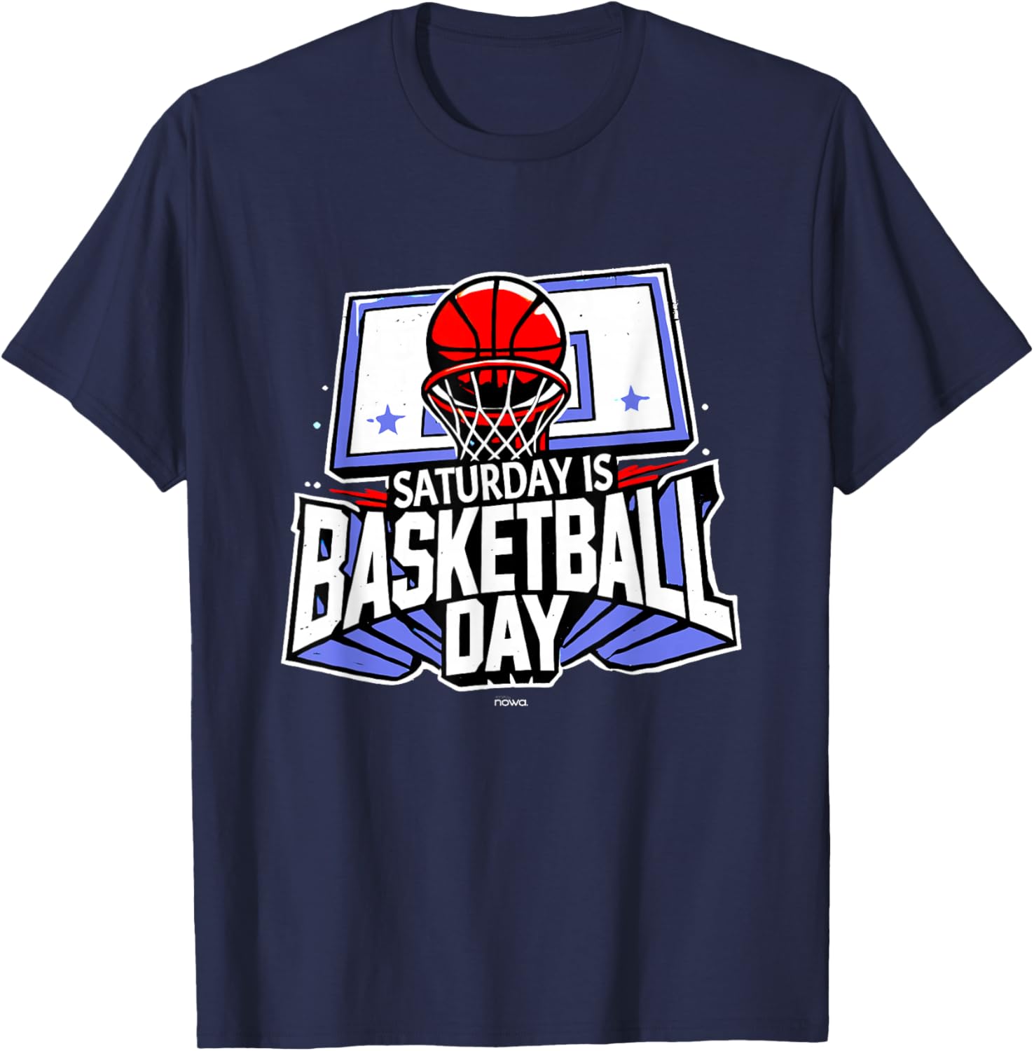 Saturday is Basketball Day T-Shirt for Fans, Great Gift for Players - 3