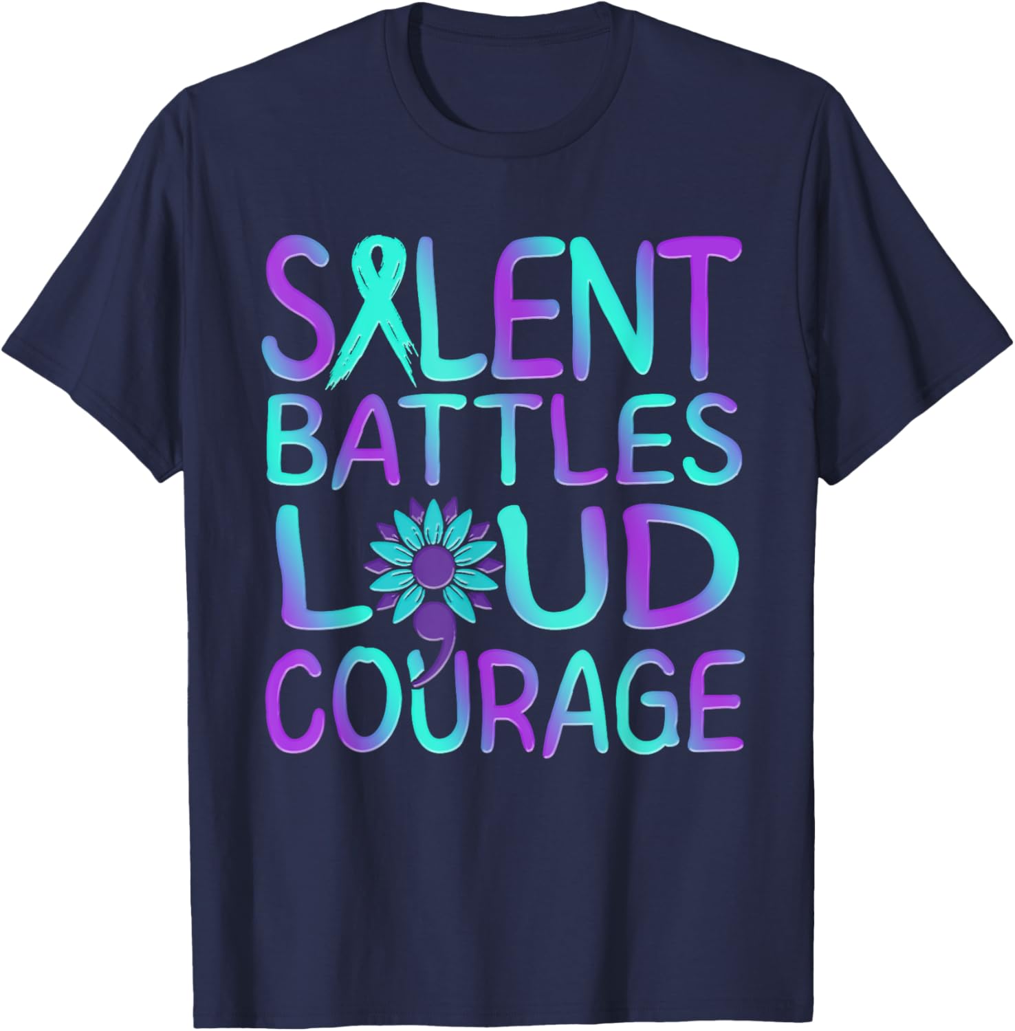 Suicide Awareness Month T-Shirt for Support and Prevention Advocacy - 4