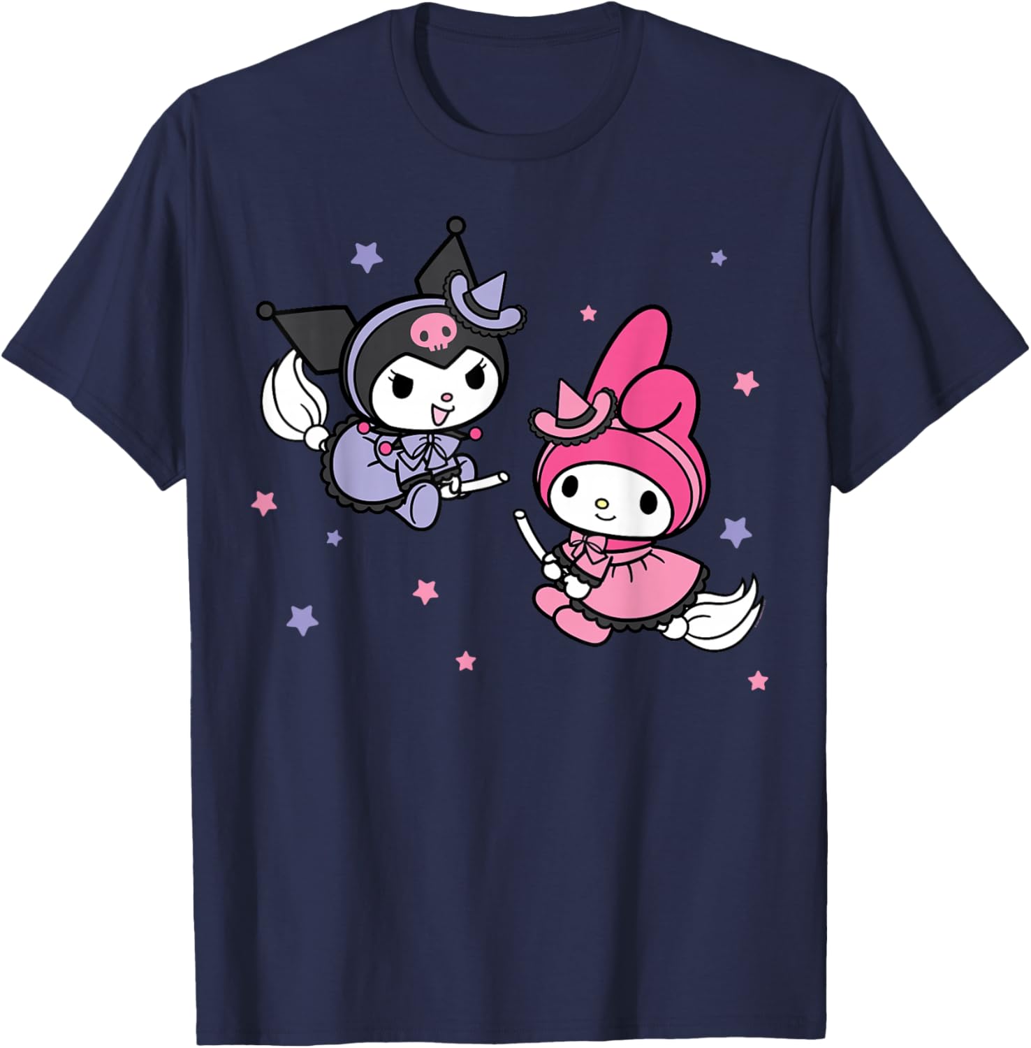 My Melody Kuromi Little Witches Halloween T-Shirt for Kids and Adults - 11