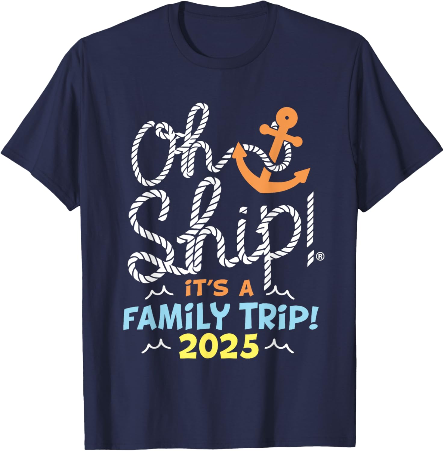 Oh Ship It's a Family Trip 2025 Matching Cruise T-Shirt for All Ages - 9