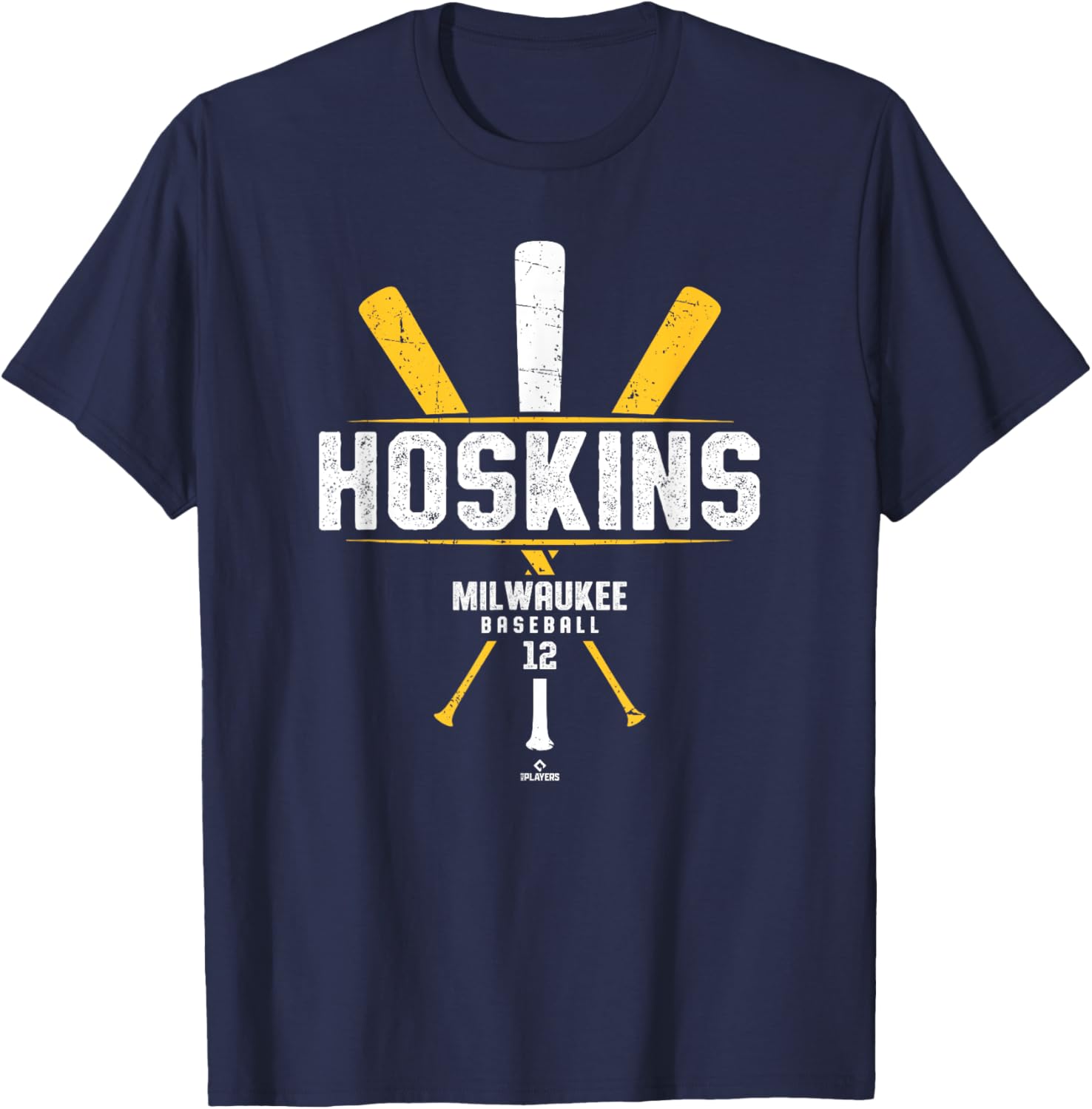 Vintage Rhys Hoskins Milwaukee Baseball T-Shirt for Game Day Fans - 3