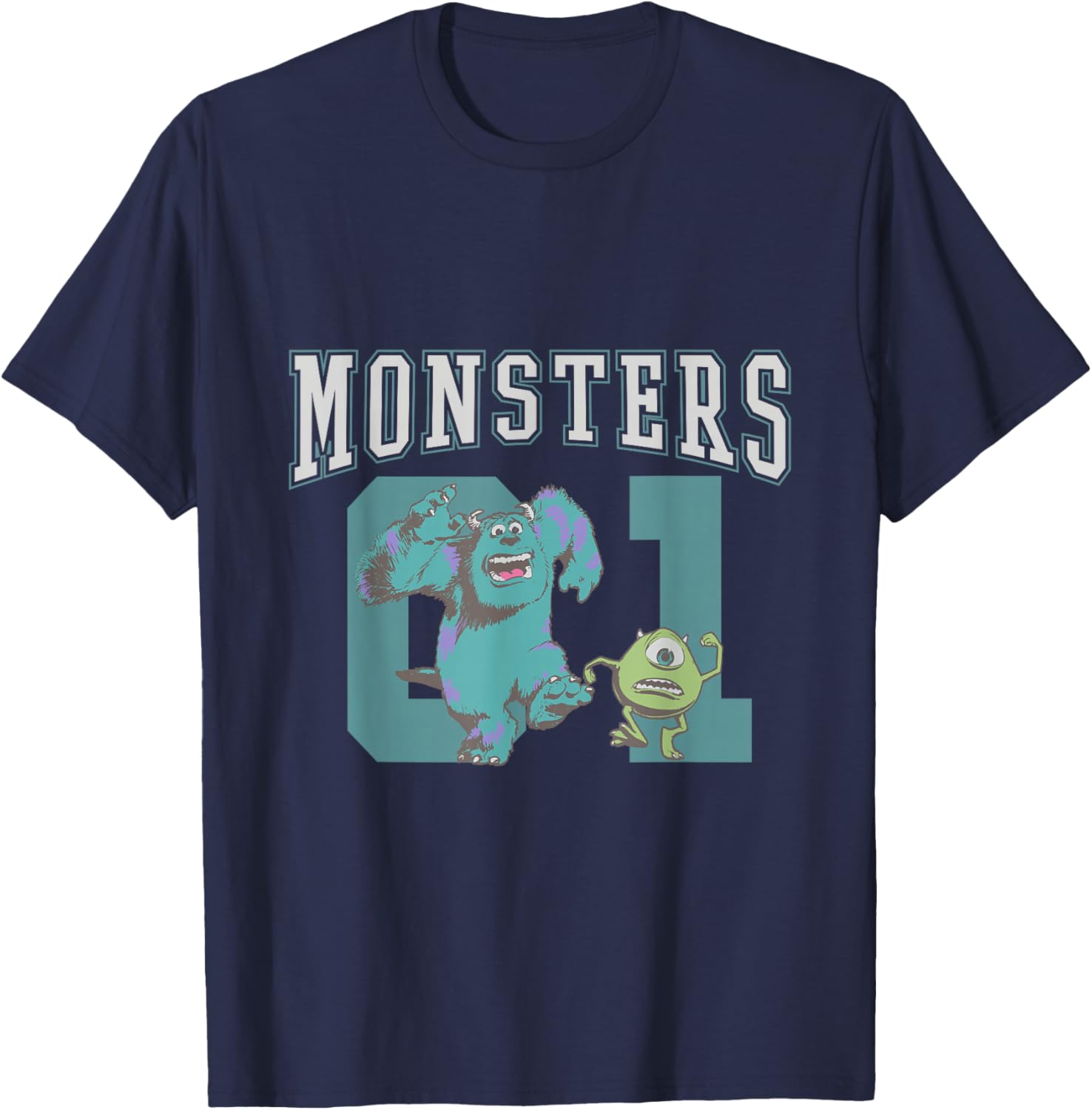 Pixar Monsters Inc Sulley and Mike Duo T-Shirt for Fun Adventures - 6