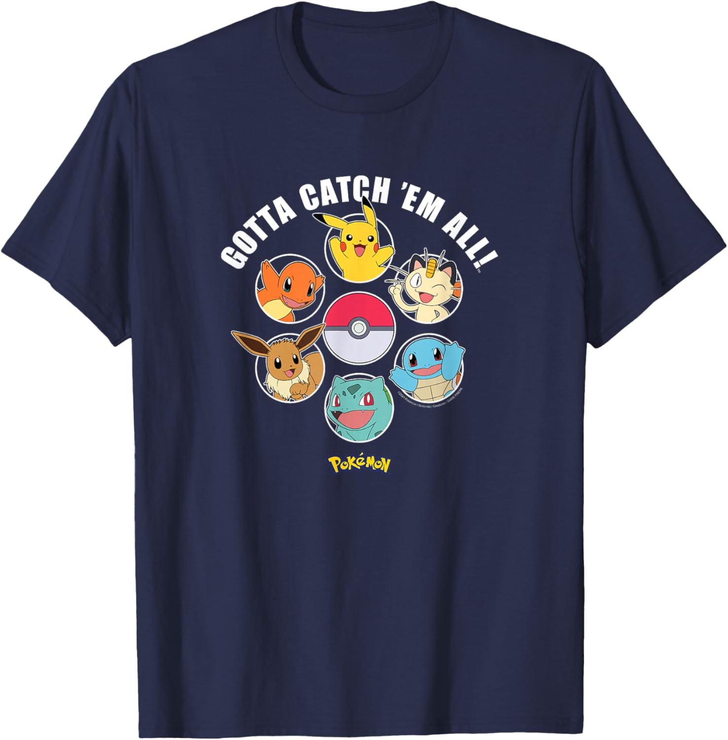 Pokémon Gotta Catch Em All Group T-Shirt for Fans and Collectors - 10