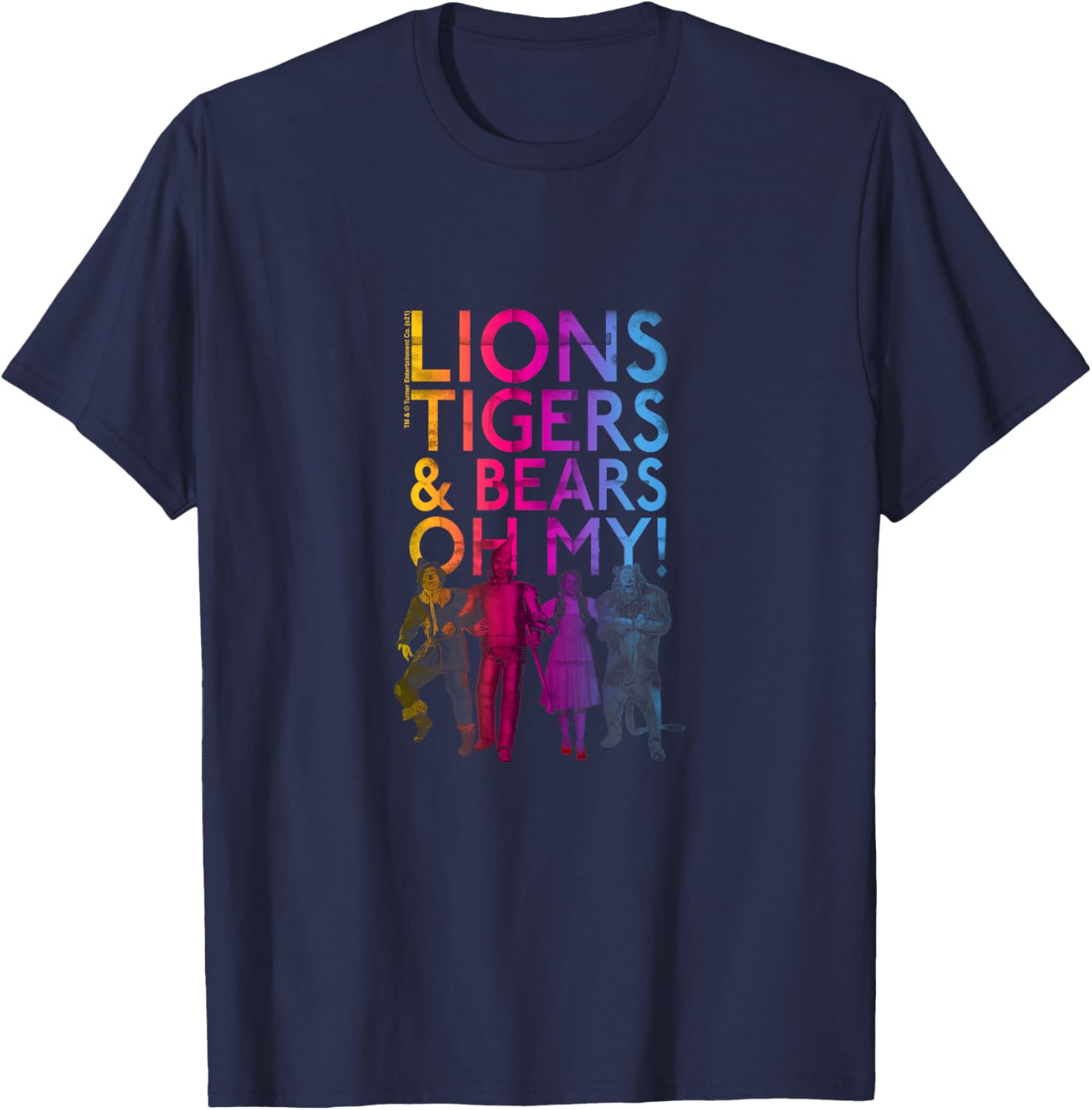 Wizard of Oz Lions Tigers and Bears T-Shirt for Fans of Adventure - 3