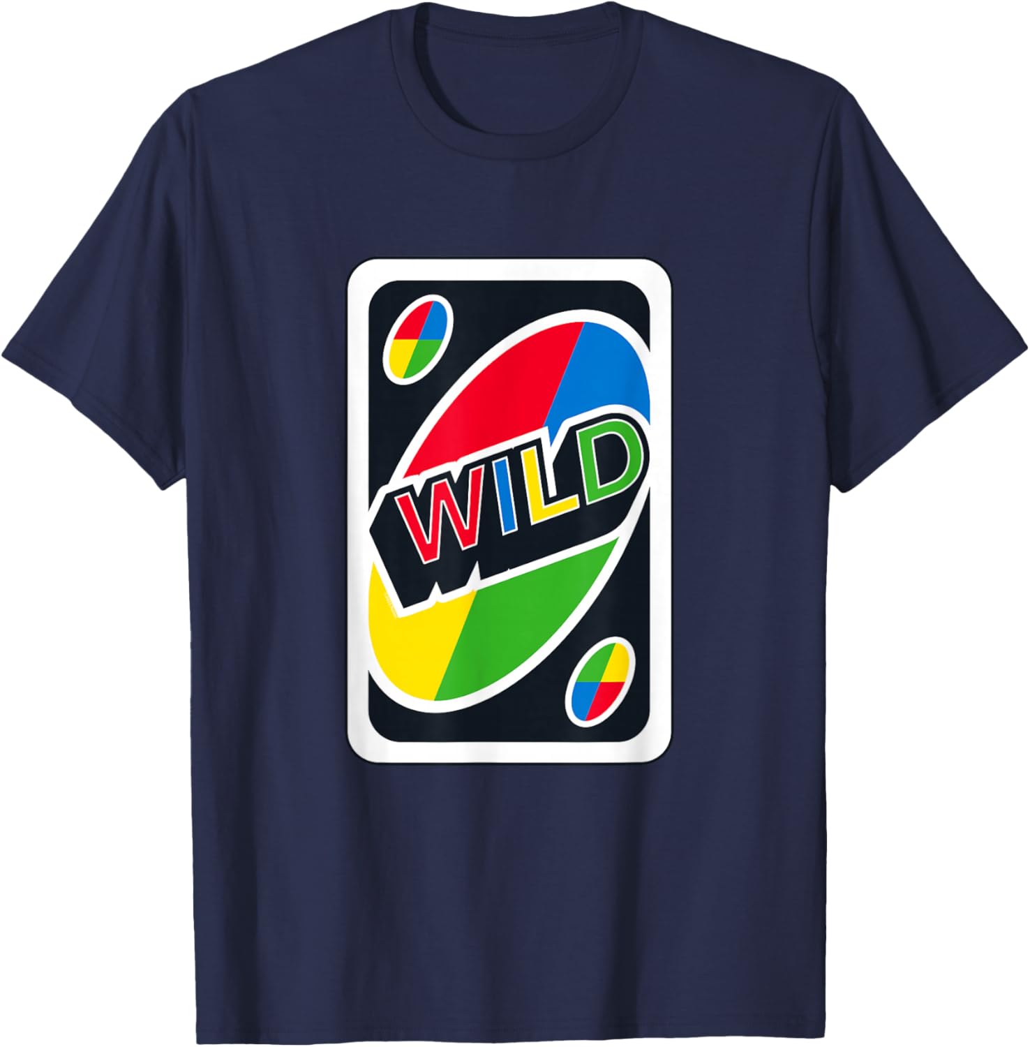 UNO Wild Card T-Shirt Fun Graphic Tee for Gamers and Casual Wear - 3