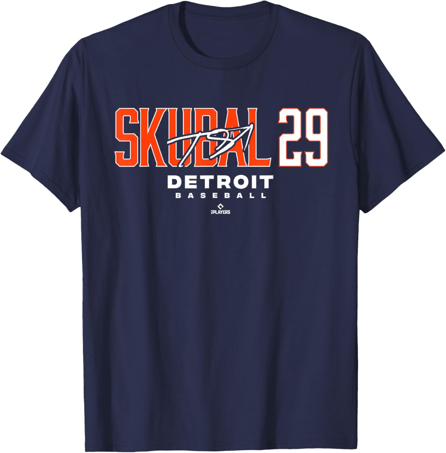 Tarik Skubal 29 Detroit MLBPA T-Shirt for Baseball Fans and Players - 3
