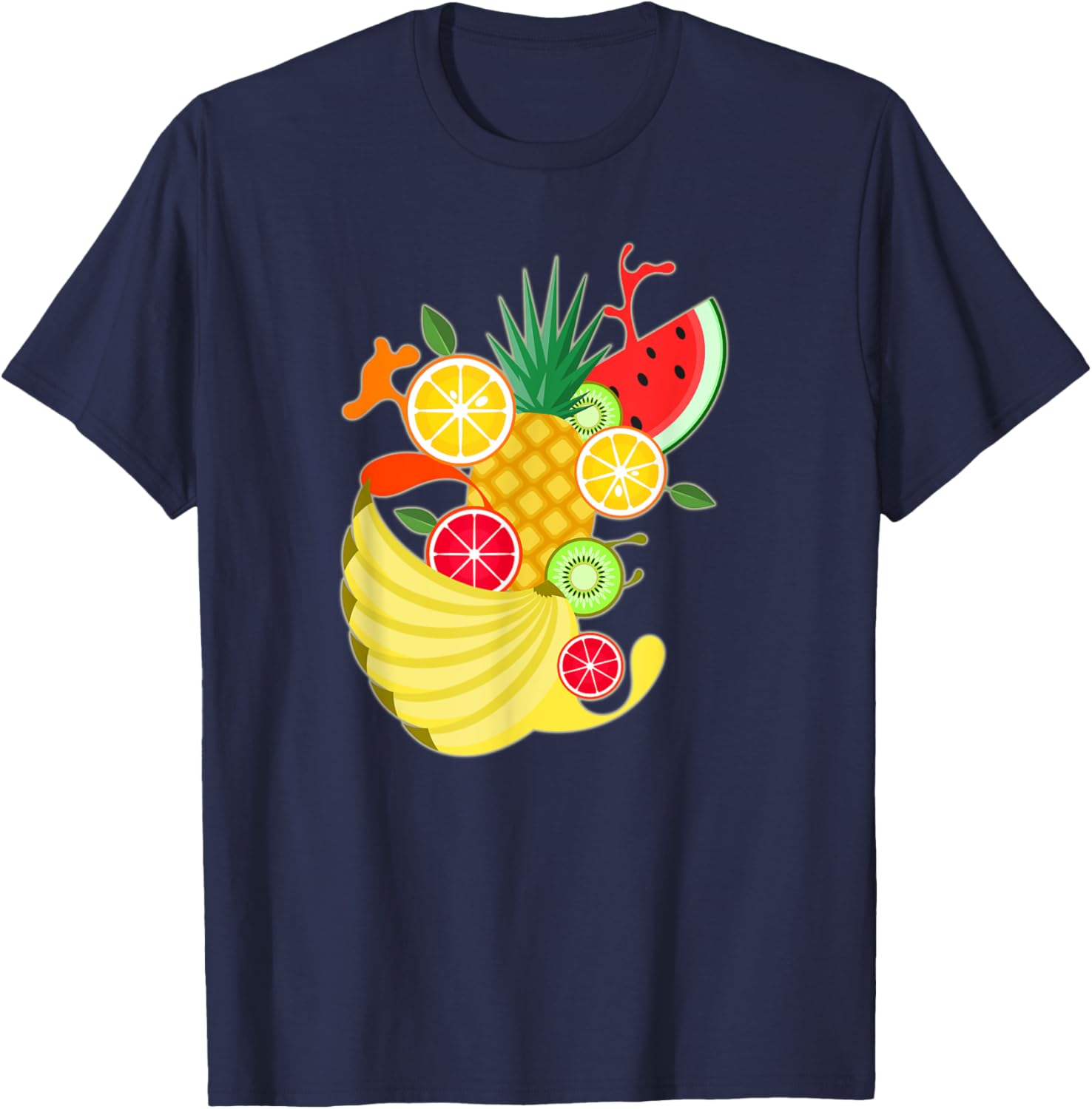 Vibrant Citrus Fruit T-Shirt for Fresh Summer Style | Fun and Fashionable - 1