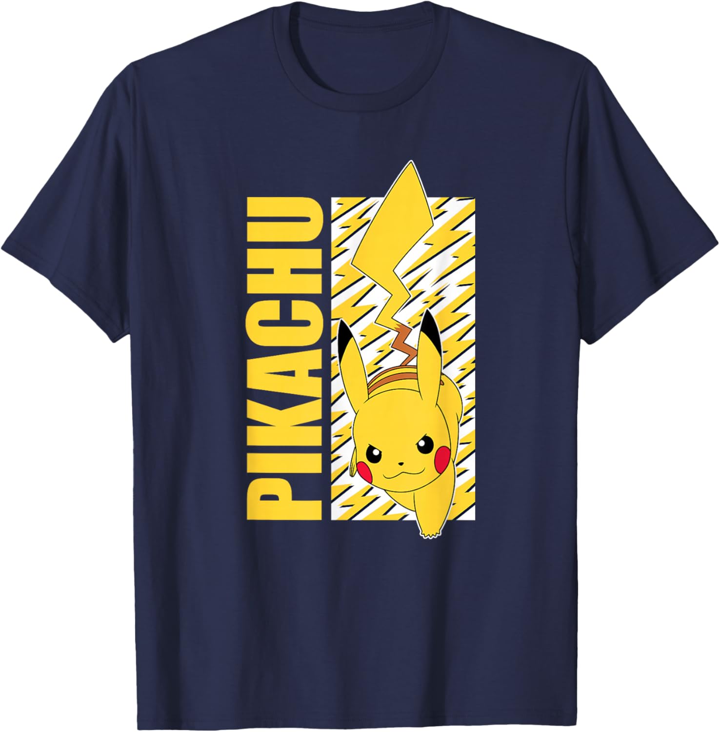 Pikachu Lightning Bolts T-Shirt for Pokémon Fans - Fun and Stylish Apparel - 2