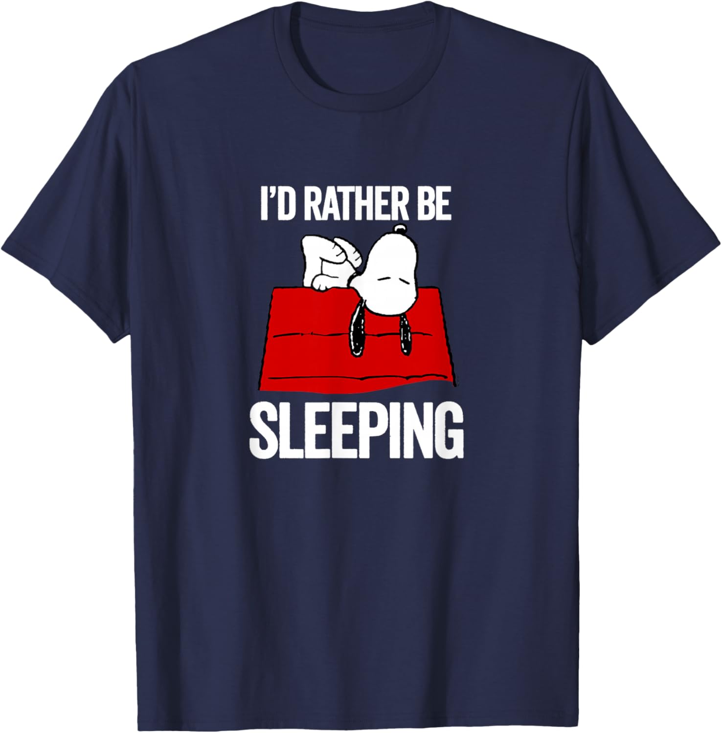 Peanuts Snoopy Still Sleeping T-Shirt Perfect for Relaxed Days - 9