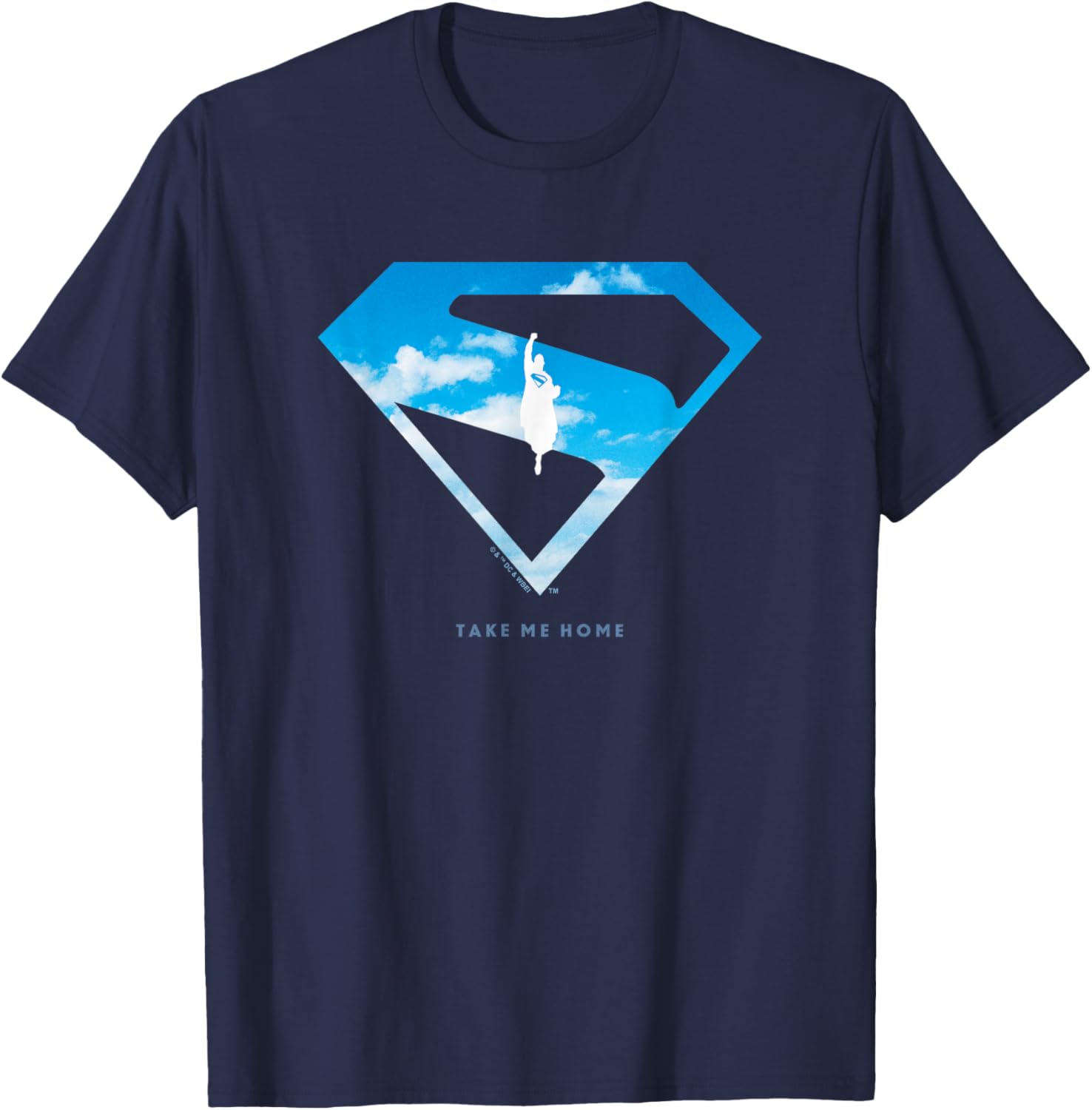 Superman Cloud Shield T-Shirt for Fans of the 2025 Movie Adventure - 2