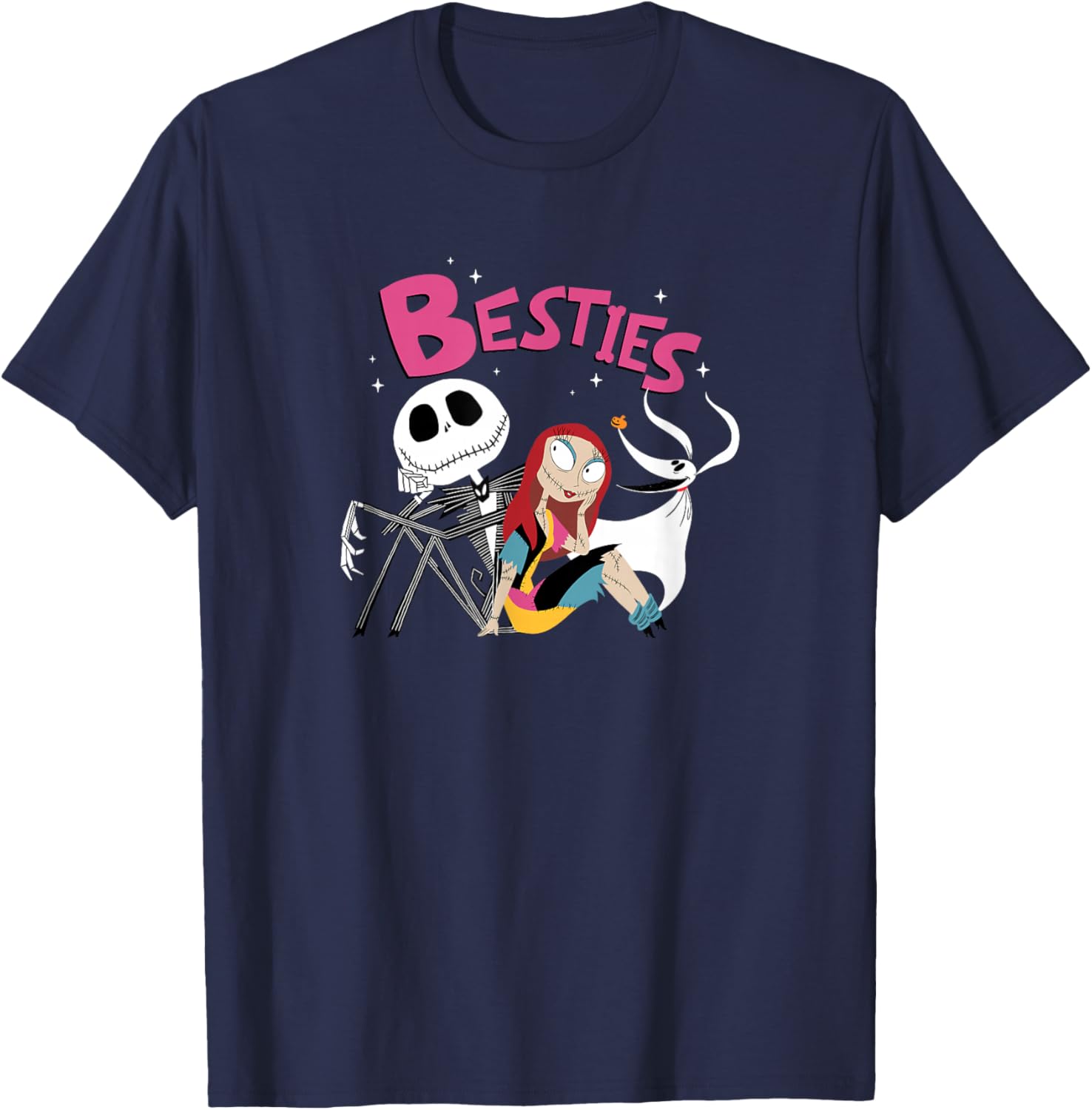 Disney The Nightmare Before Christmas Besties T-Shirt for Friends and Fans - 1