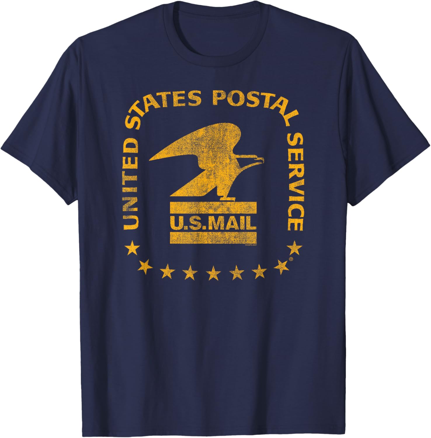 Vintage USPS Postal Service Mail Seal T-Shirt for Retro Style Lovers - 3
